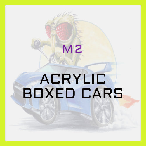 M2 Acrylic Boxed Cars