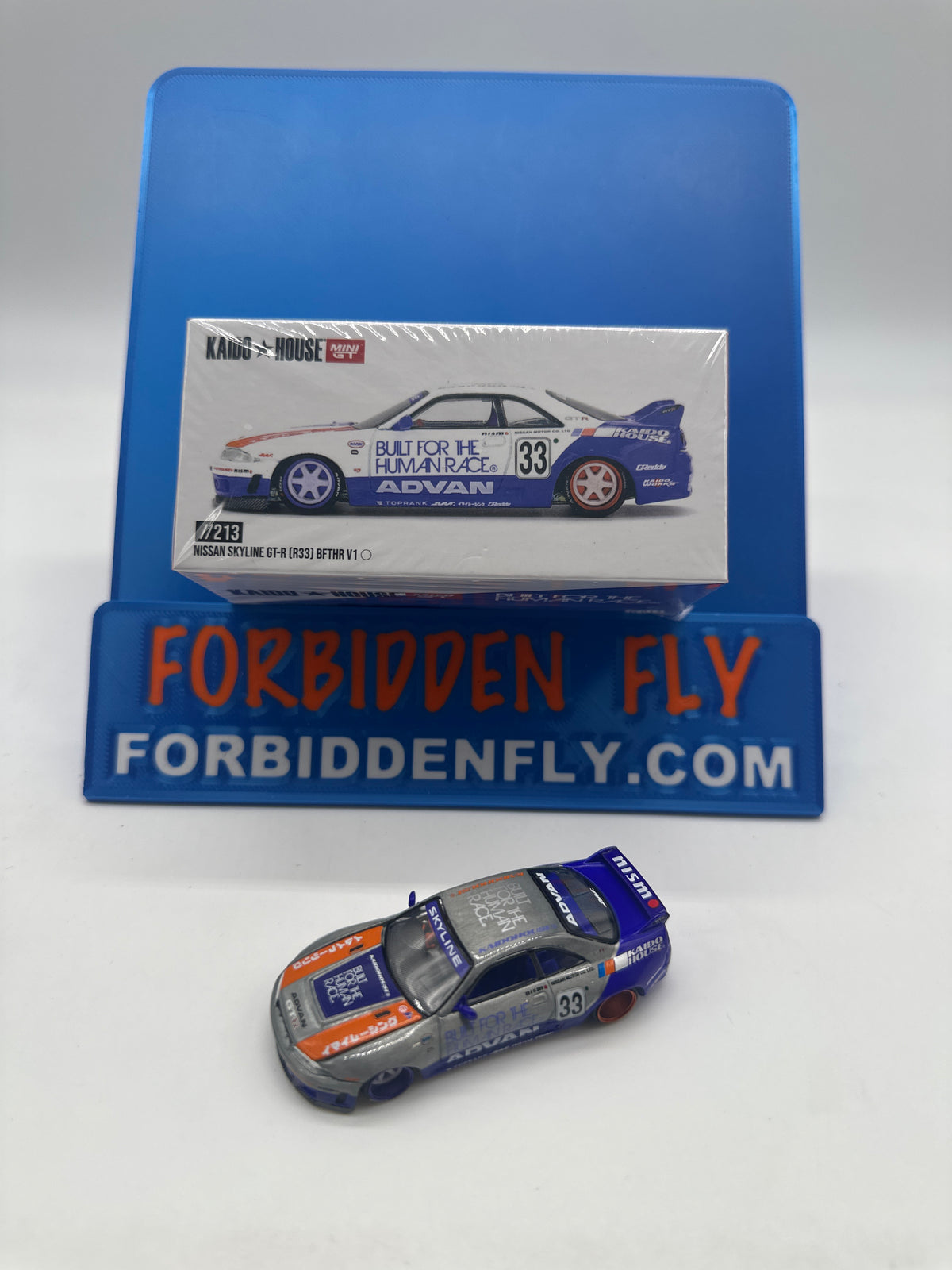 Kaido House (x MiniGT) - Raw Chase #213 - Nissan Skyline GT-R (R33) BTFHR V1
