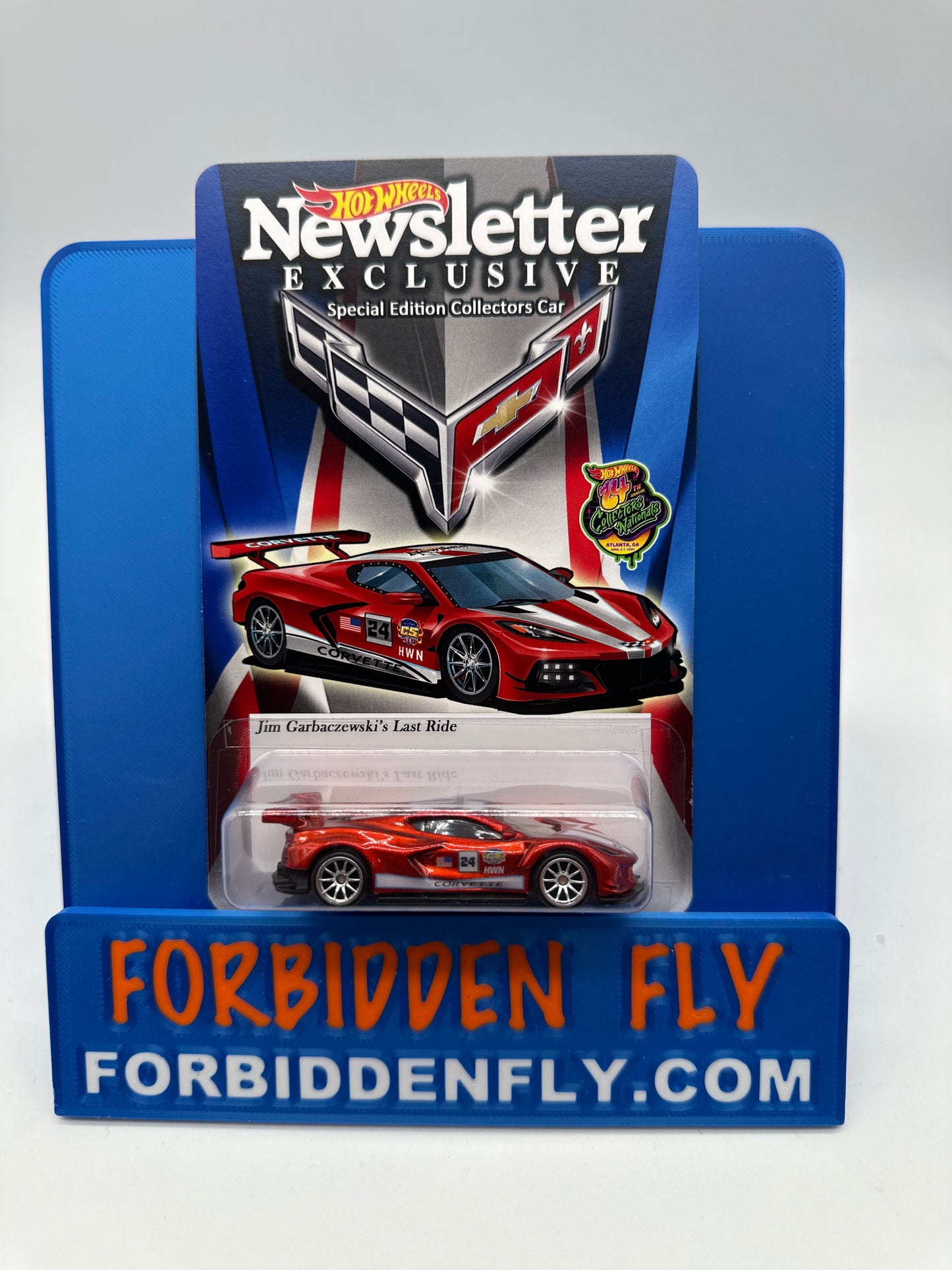 Hot Wheels 24th Annual Collector’s Nationals Convention - 2024 Atlanta, GA - Hot Wheels Newsletter Exclusive Corvette C8.R - Set Of 6