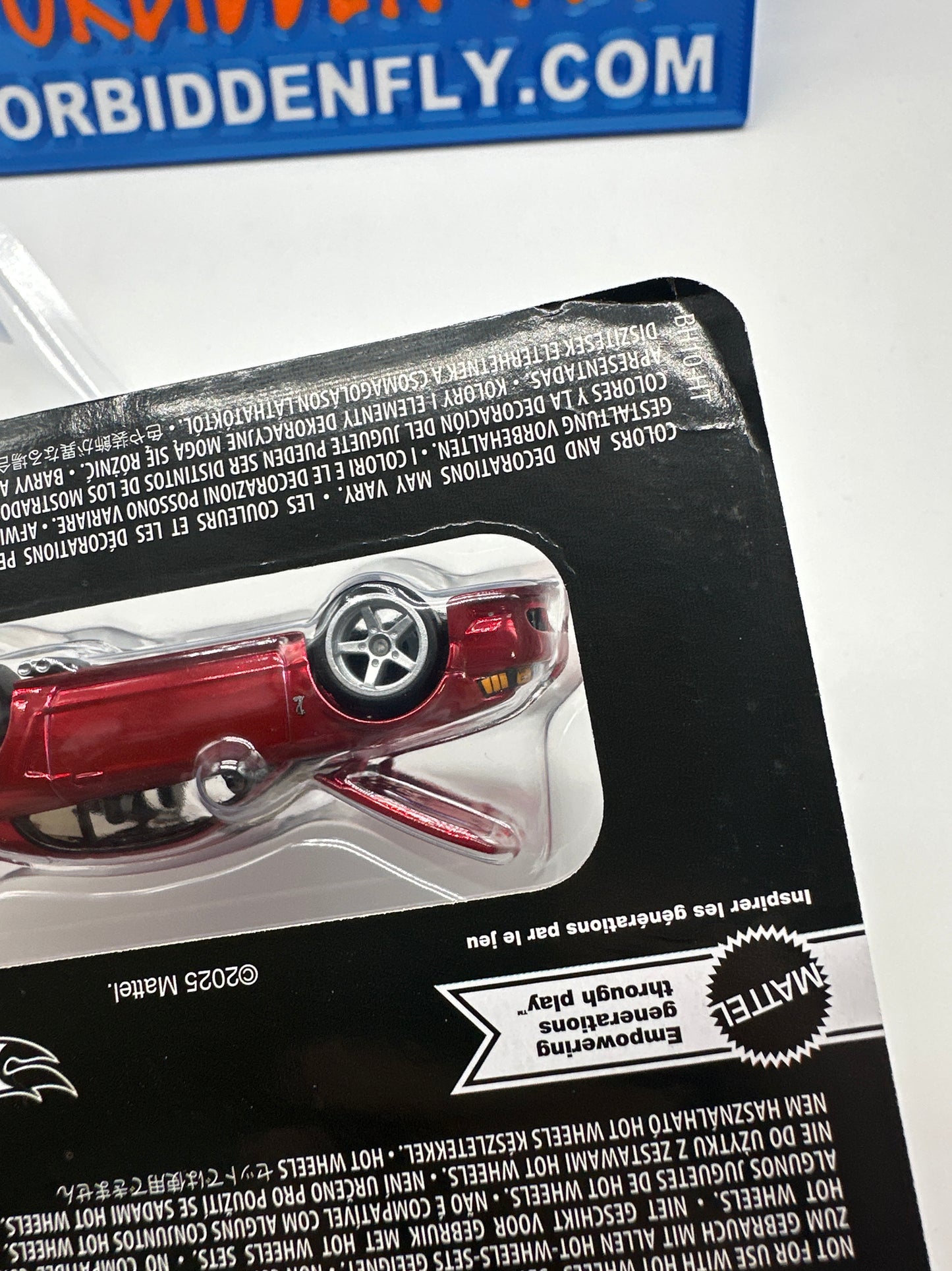 Hot Wheels RLC Red Line Club - 2025 Release - 2000 Ford Mustang SVT Cobra R - Red