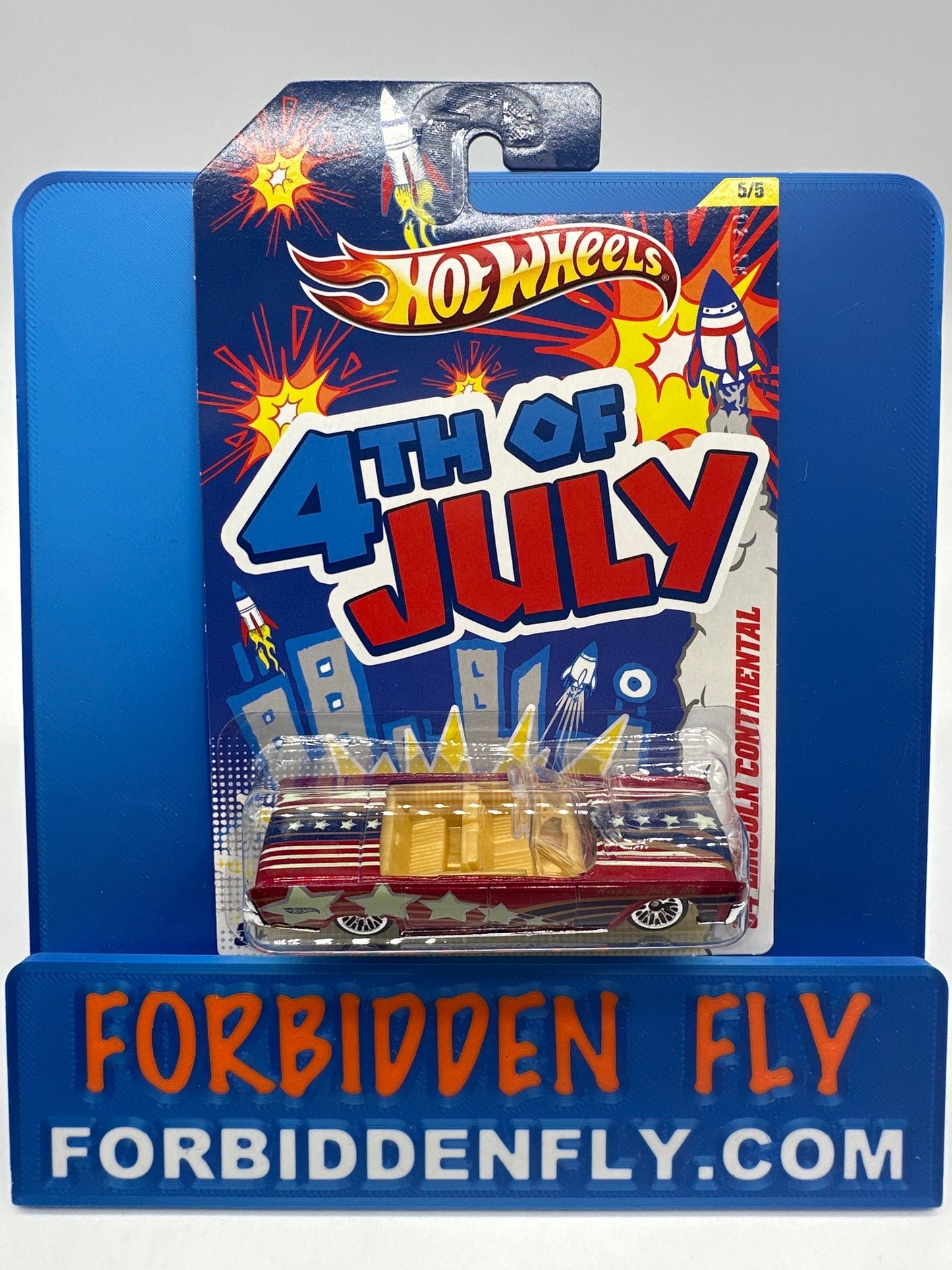 Hot Wheels - Kroger Exclusive 2012 4th of July Series - Complete Set of 5