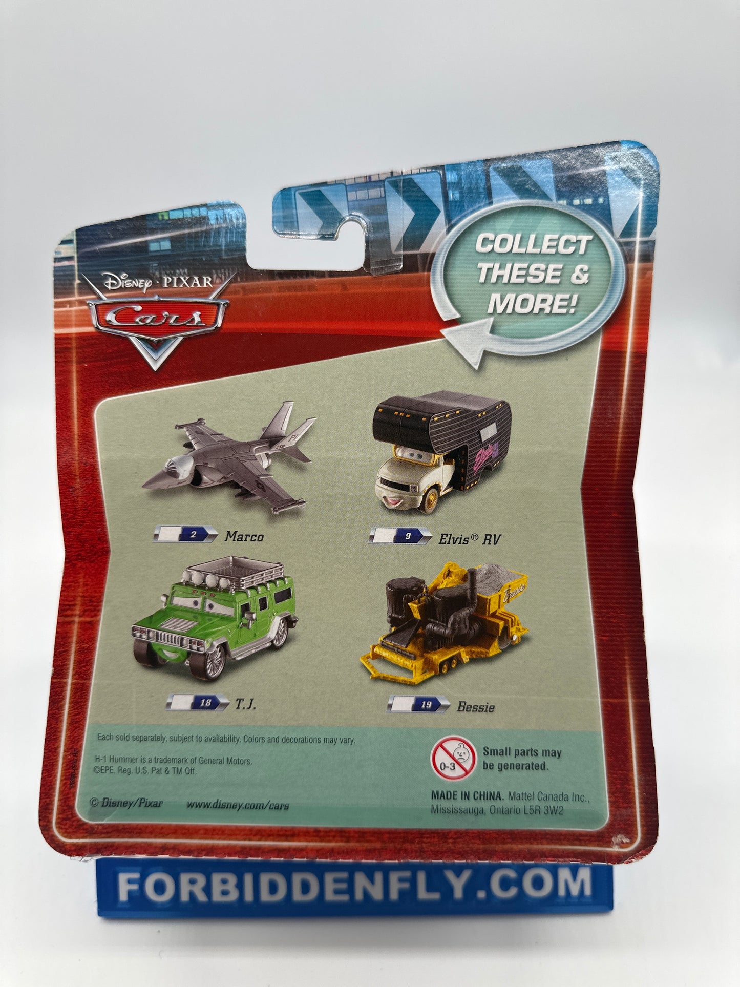 Disney Pixar Cars Movie - (Mega) Deluxe Size - Marco (Fighter Jet)