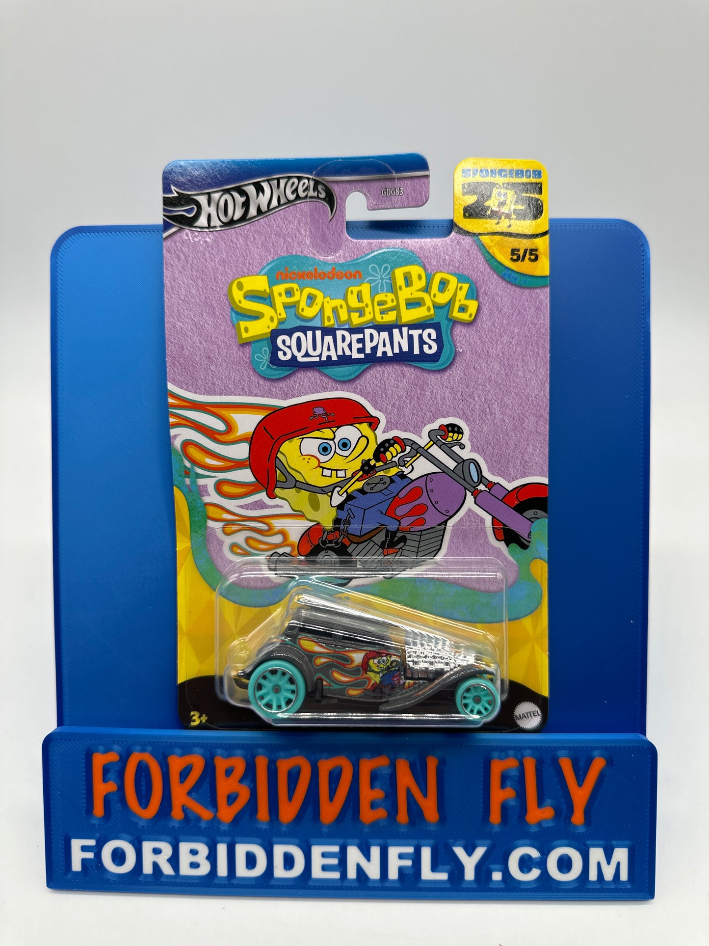 Hot Wheels 2024 Walmart Exclusive SpongeBob Squarepants Set of 5