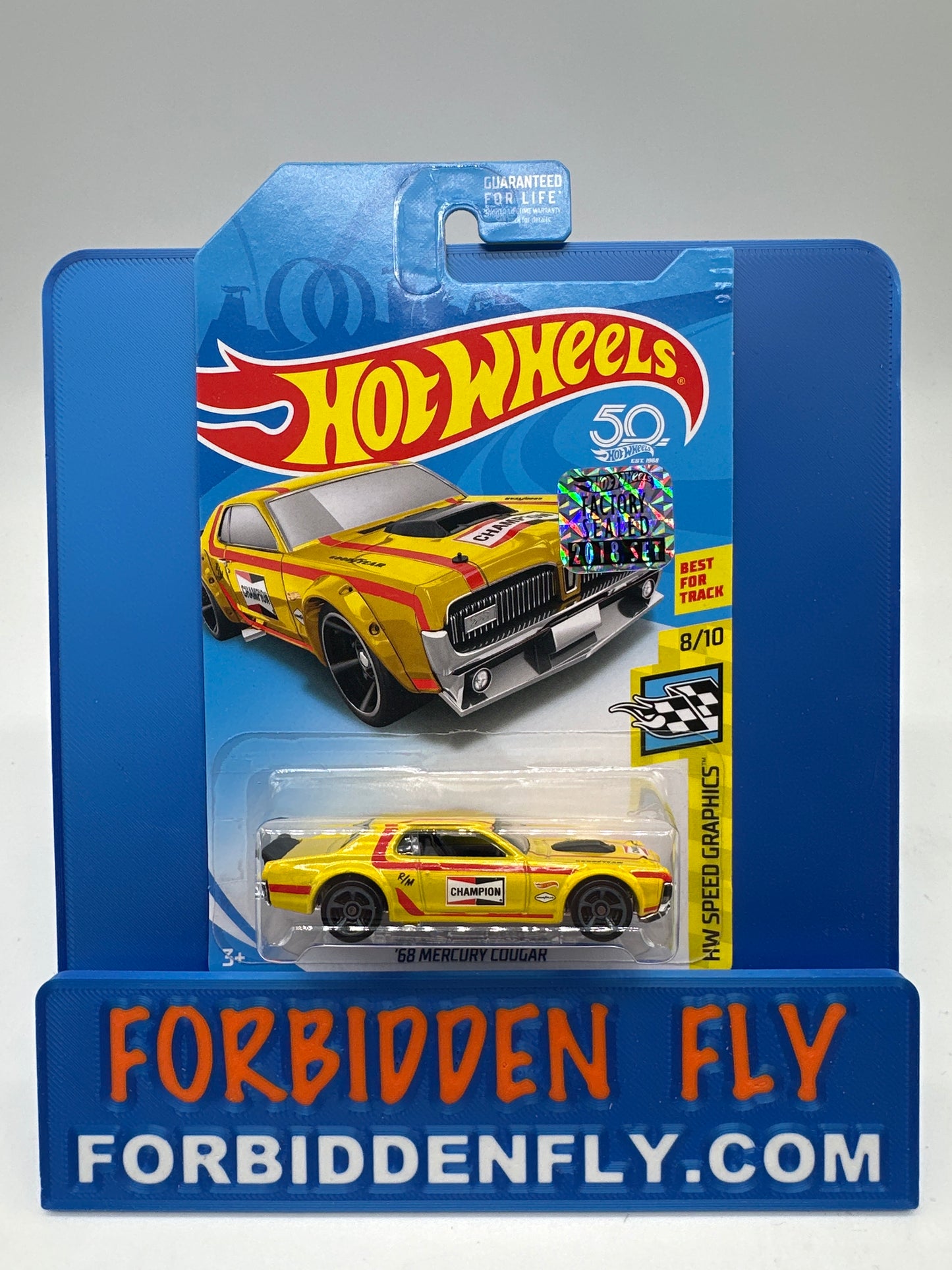 Hot Wheels Mainline - Factory Stickered 2018 - ‘68 Mercury Cougar - Lot Of 2