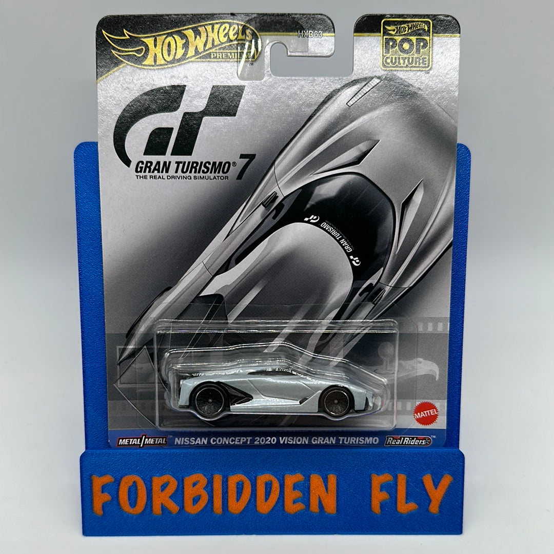 Hot Wheels Premium - Pop Culture 2024 Mix B Single - Gran Turismo 7 Nissan Concept 2020 Vision Gran Turismo