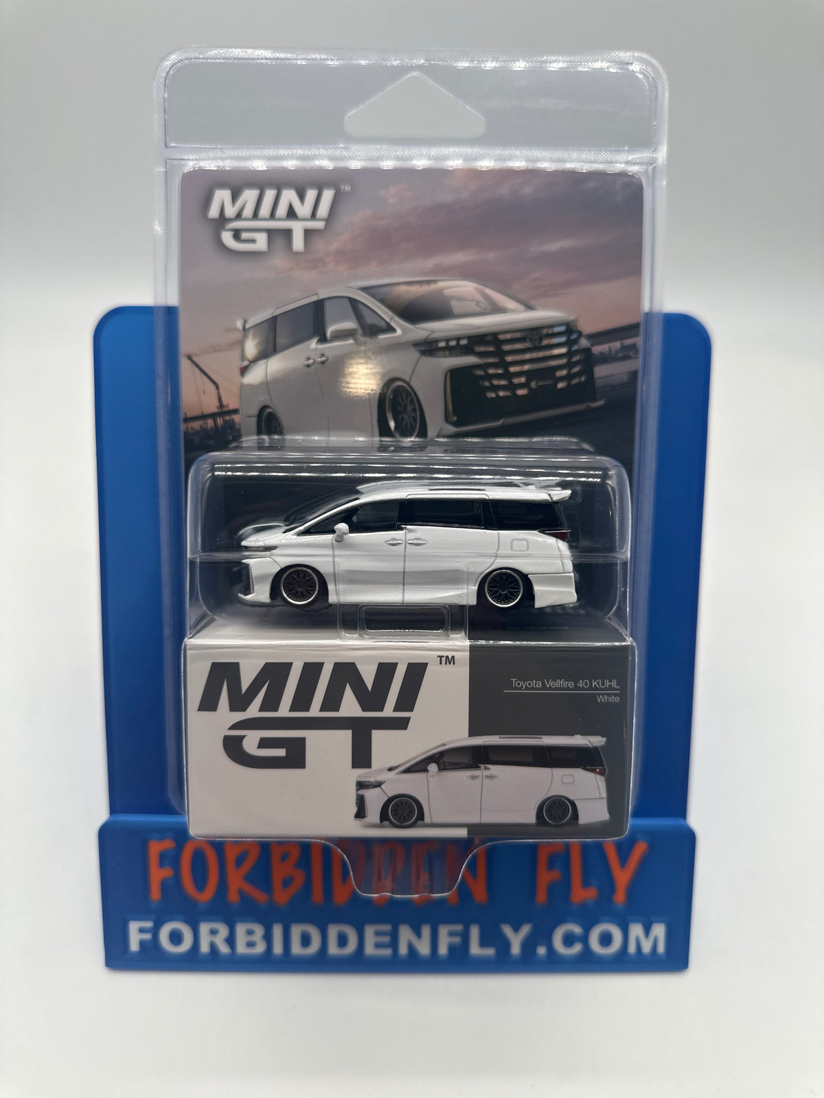 Mini GT Regular Release #1180 - Toyota Vellfire 40 KUHL - White