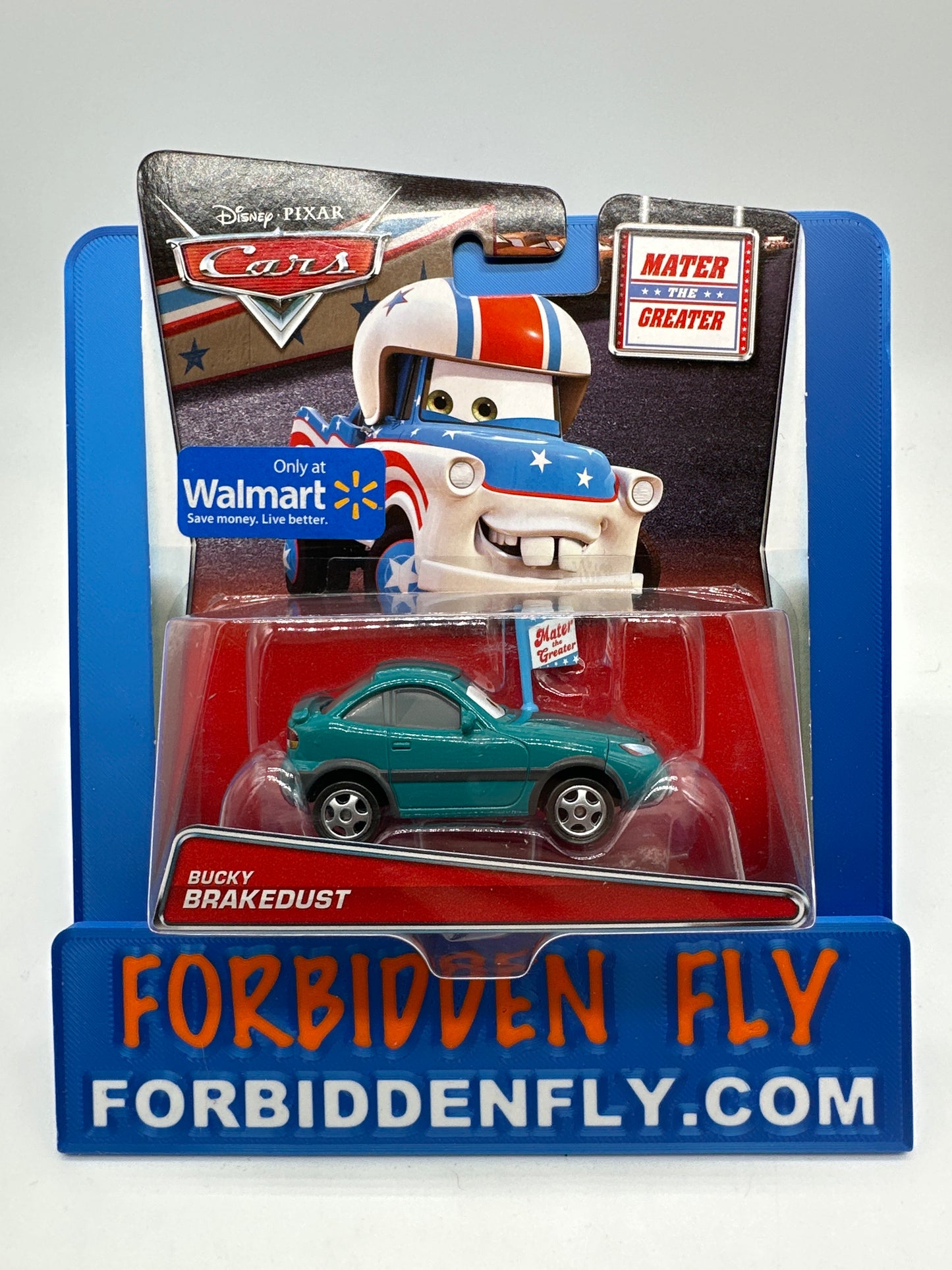 Disney Pixar Cars Movie - Mater the Greater Walmart Exclusive Series - Bucky Brakedust