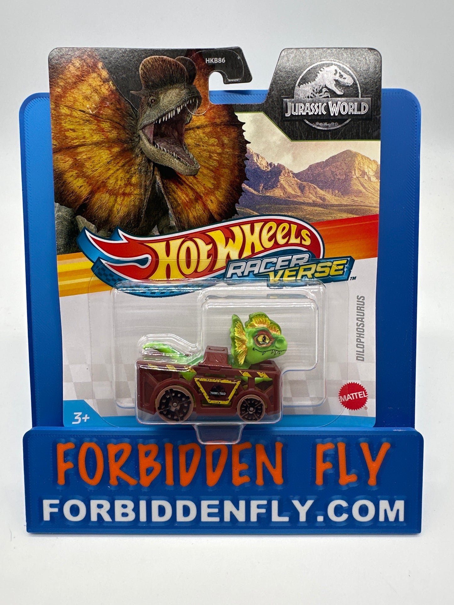 Hot Wheels - 2025 Racer Verse - Jurassic World Movie - Dilophosaurus