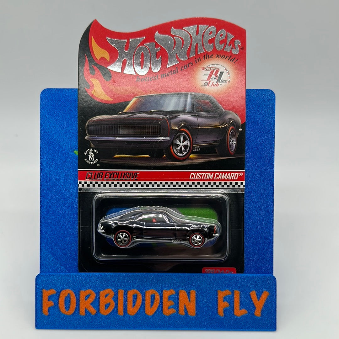 Hot Wheels RLC Red Line Club - 2019 Release - Black Custom Camaro Club Car