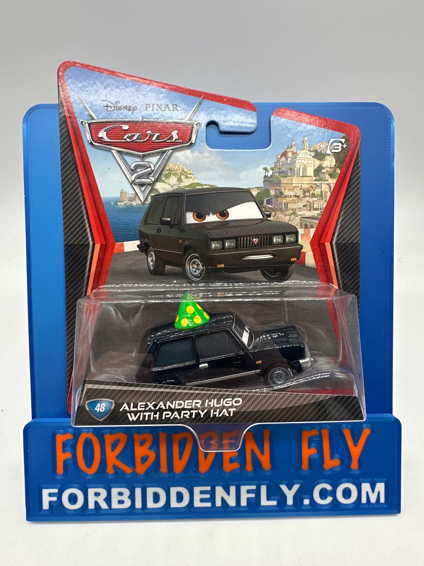 Disney Pixar Cars Movie - Cars 2 Movie - Alexander Hugo with Party Hat