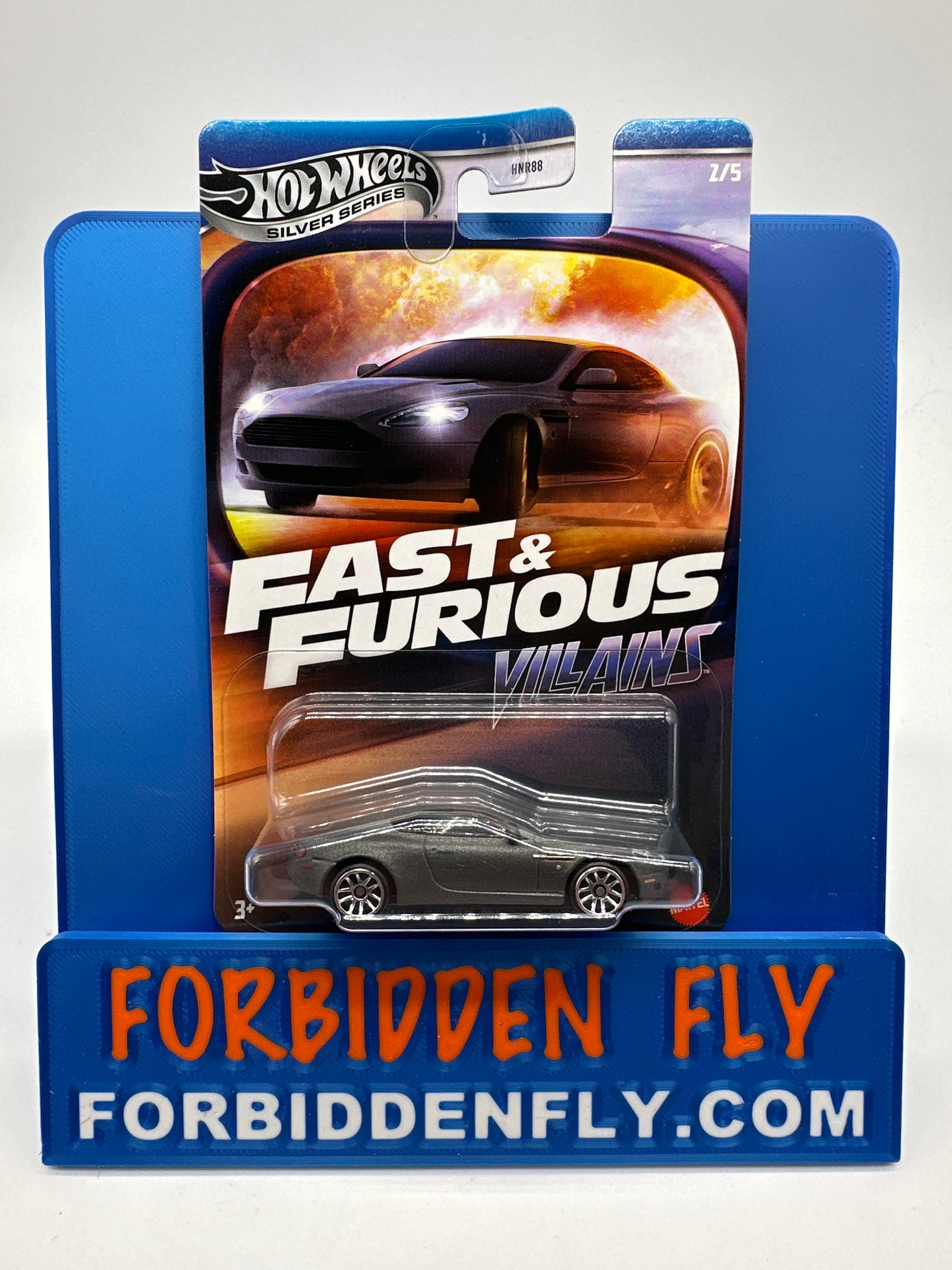 Hot Wheels 2025 Silver Series - Wal Mart Exclusive - Fast & Furious Villains Series - Complete Set Of 5