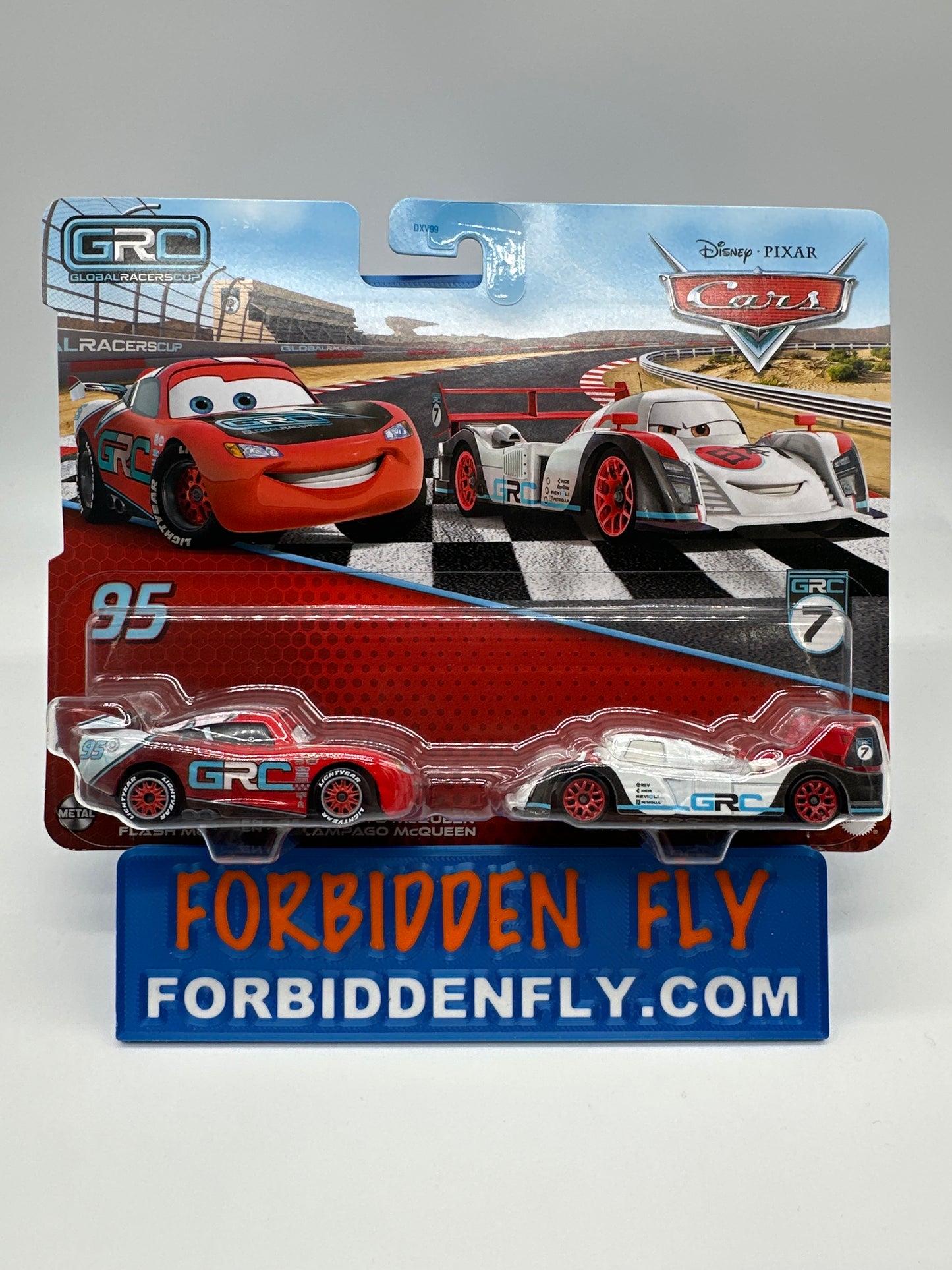 Disney Pixar Cars - 2024 Release GRC Global Racers Cup Series - Two 2 Pack Lightning McQueen and Shu Todoroki