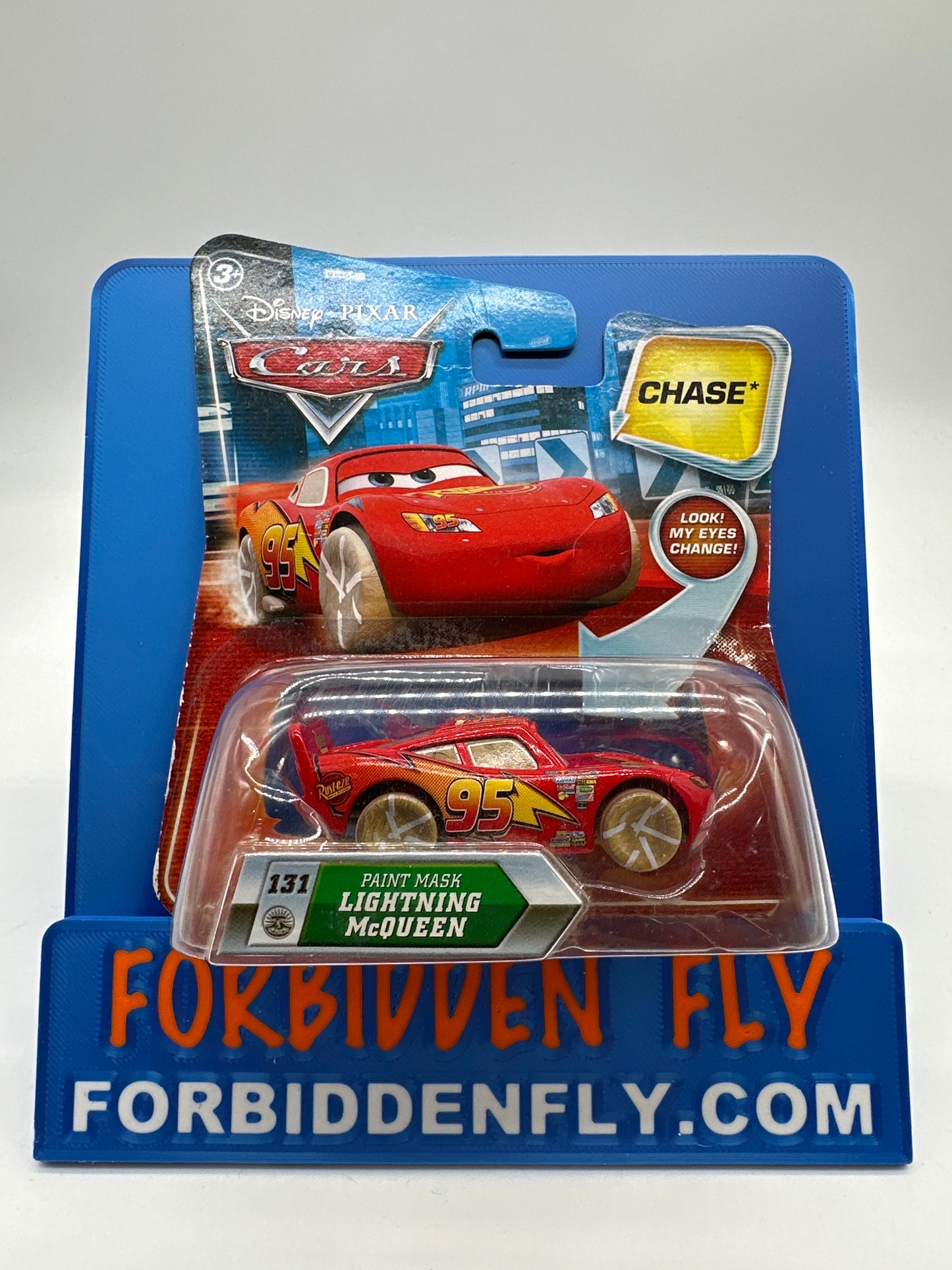 Disney Pixar Cars Movie - Paint Mask Lightning McQueen (#131) Eye Changing Chase