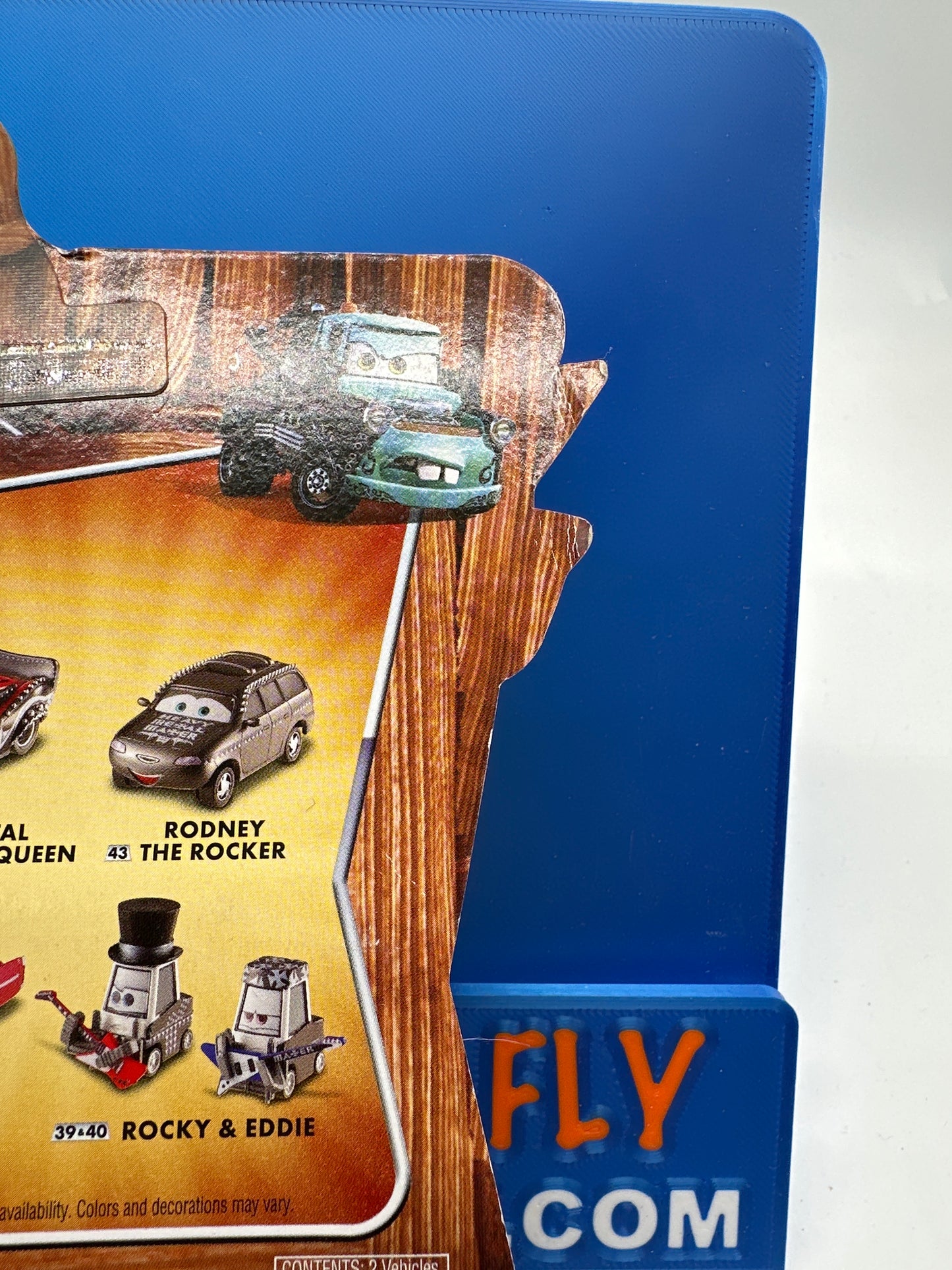 Disney Pixar Cars Movie - Heavy Metal Mater Toon Series - Rocky & Eddie (pitty)
