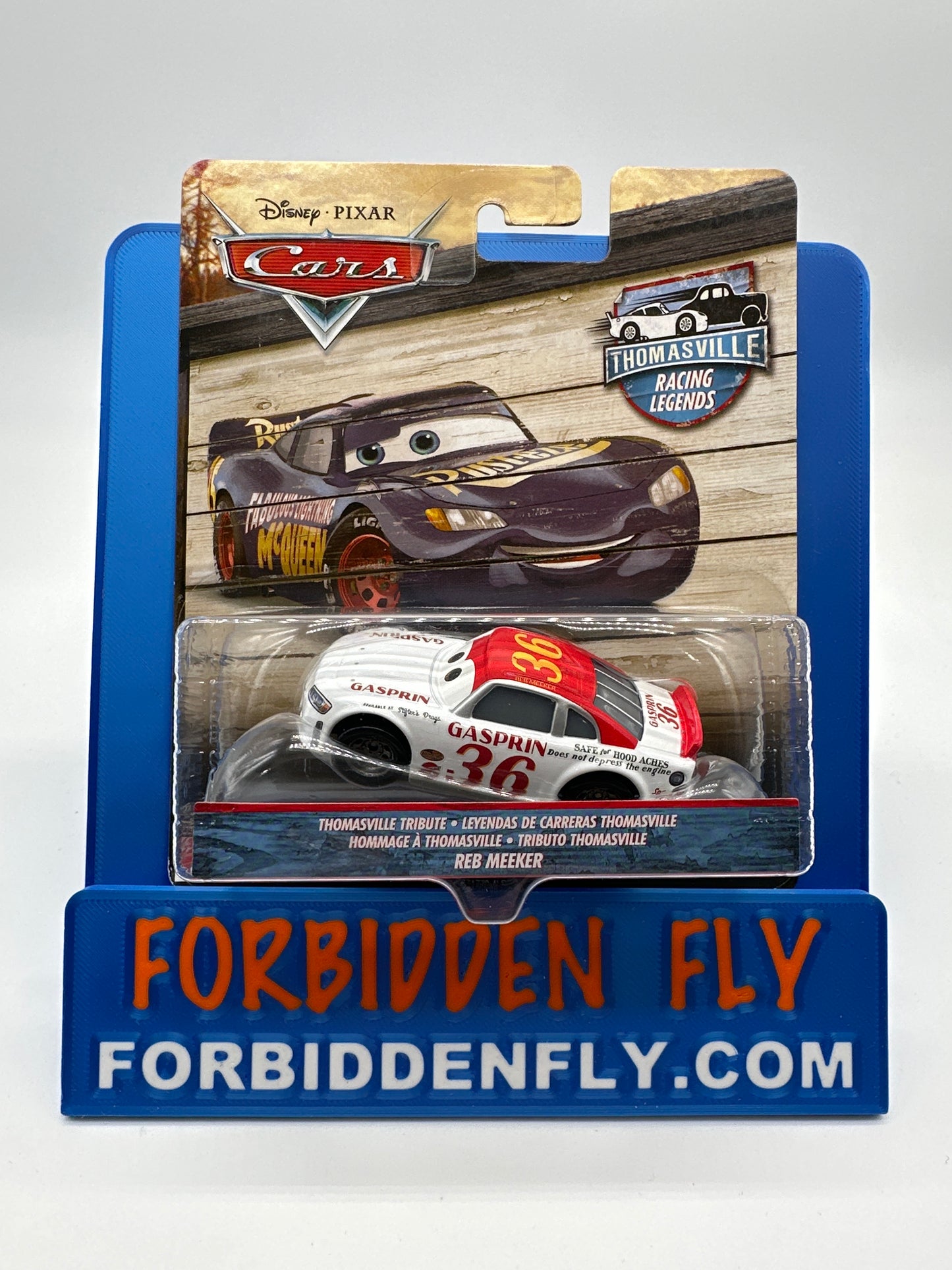 Disney Pixar Cars Movie - Thomasville Racing Legends Tribute Series - #36 Reb Meeker
