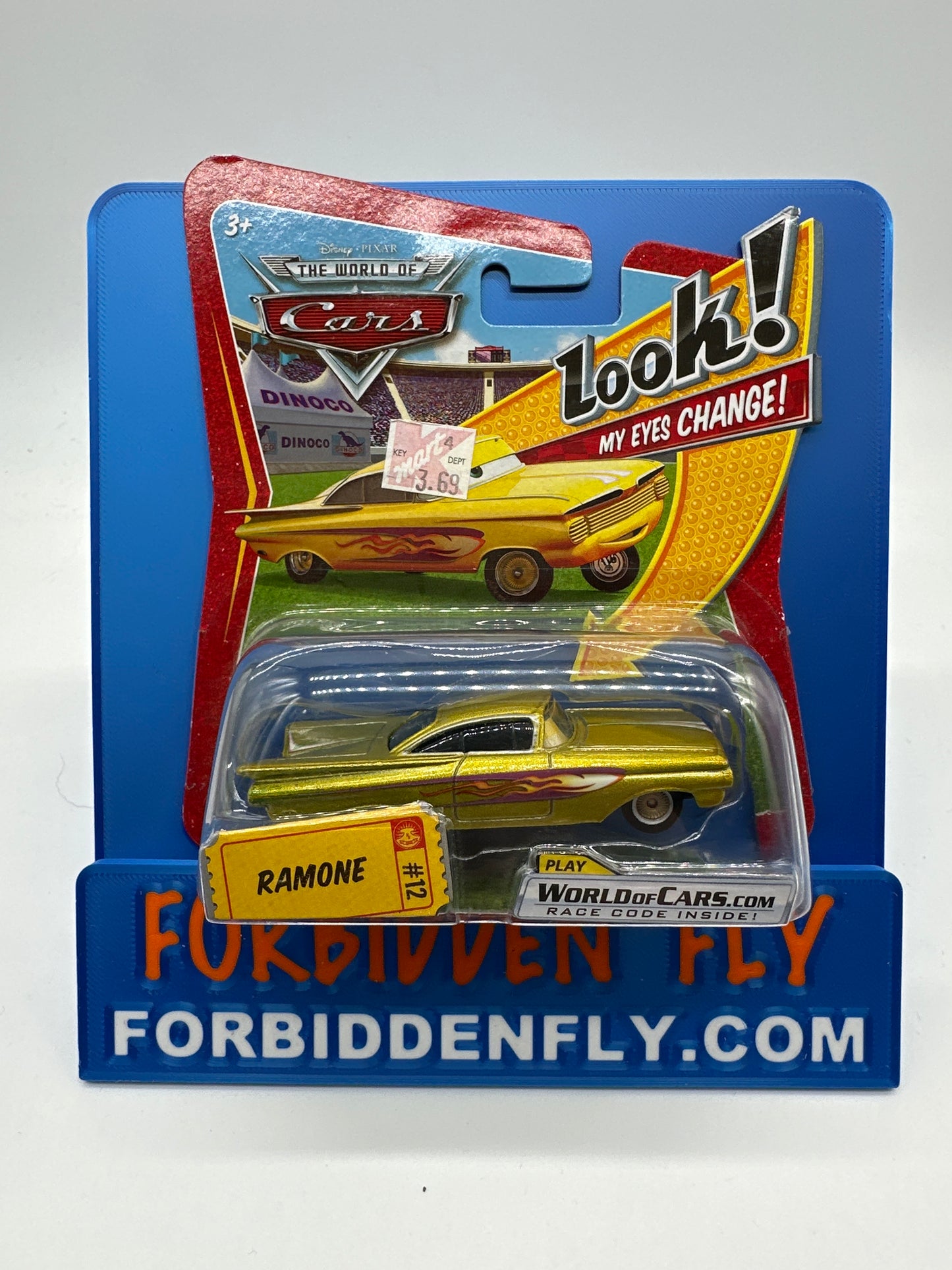 Disney Pixar Cars Movie - Eye Changing Yellow Ramone