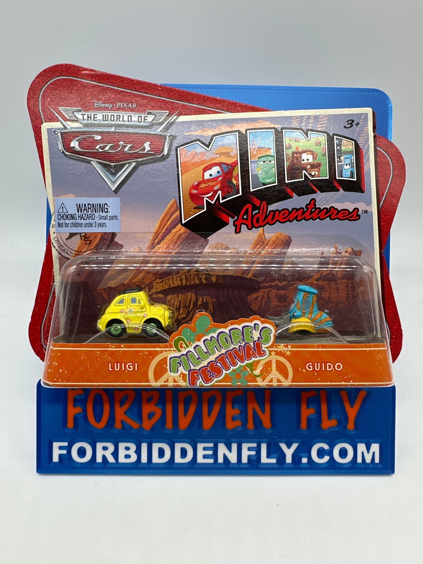 Disney Pixar Cars Movie - Mini Adventures Two Pack - Fillmore’s Festival Luigi & Guido