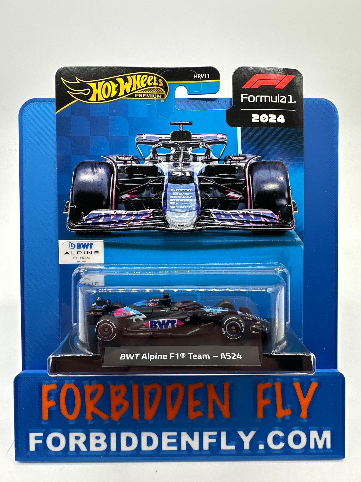 Hot Wheels 2025 Formula 1 Premium Series - BWT Alpine Racing #31 - Esteban Ocon