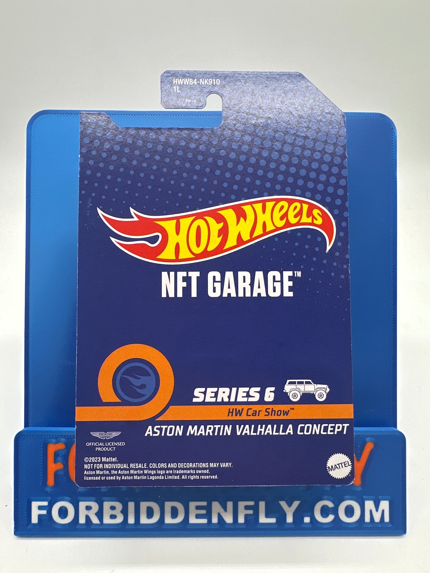 Hot Wheels NFT Series 6 - HW Car Show - Aston Martin Valhalla Concept