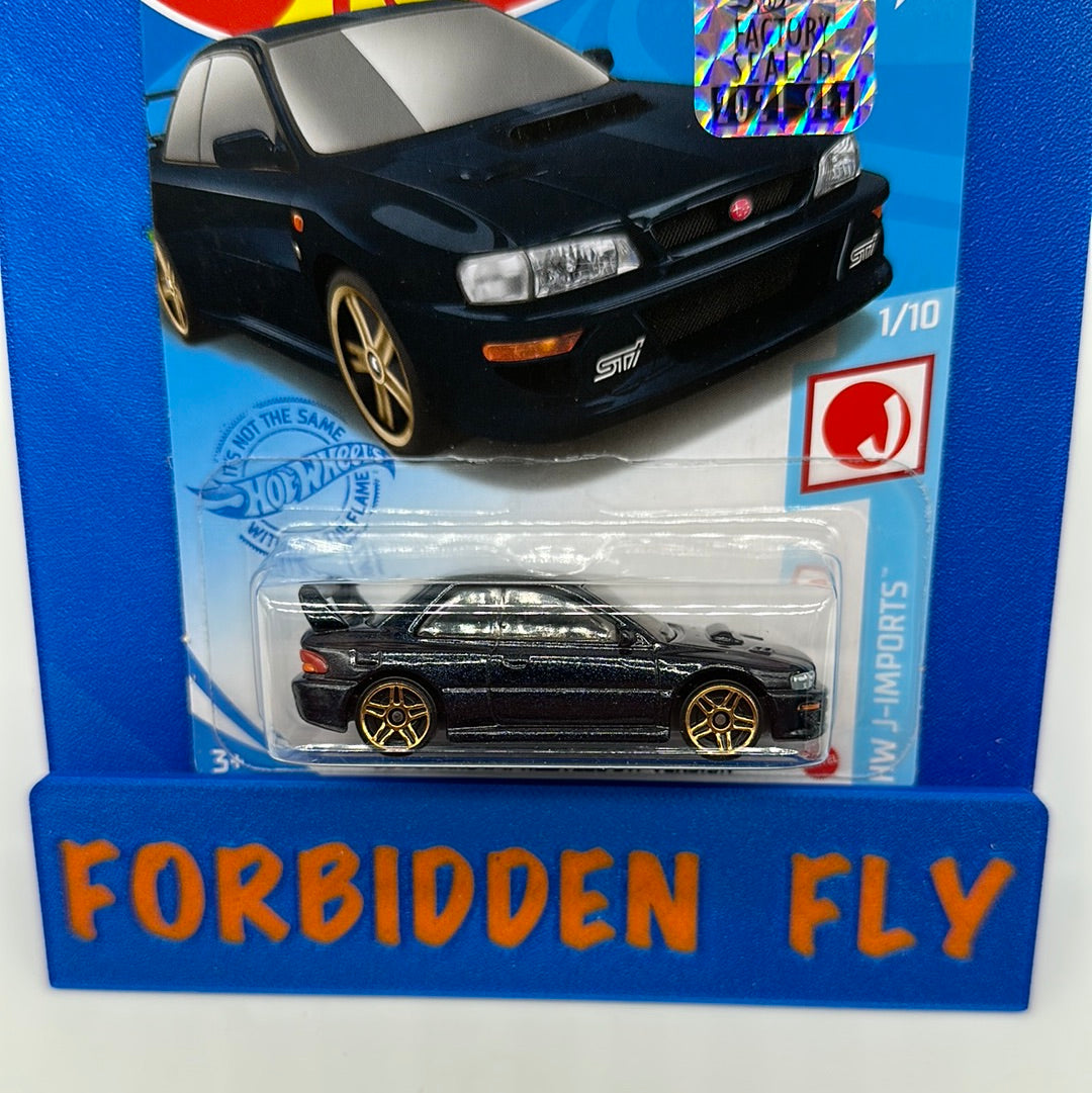 Hot Wheels 2021 Factory Stickered - ‘98 Subaru Impreza 22B STI Version - Blue
