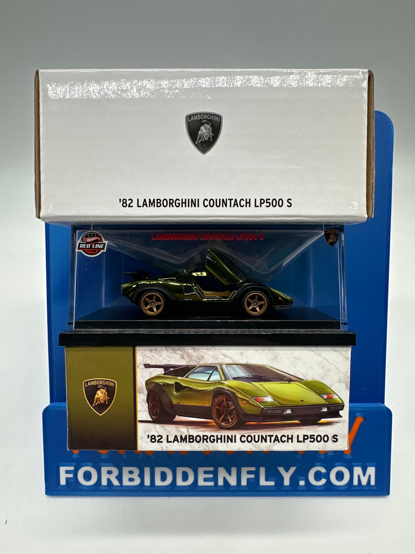 Hot Wheels RLC Red Line Club - 2022 Release - ‘82 Lamborghini Countach LP 500 S - Green