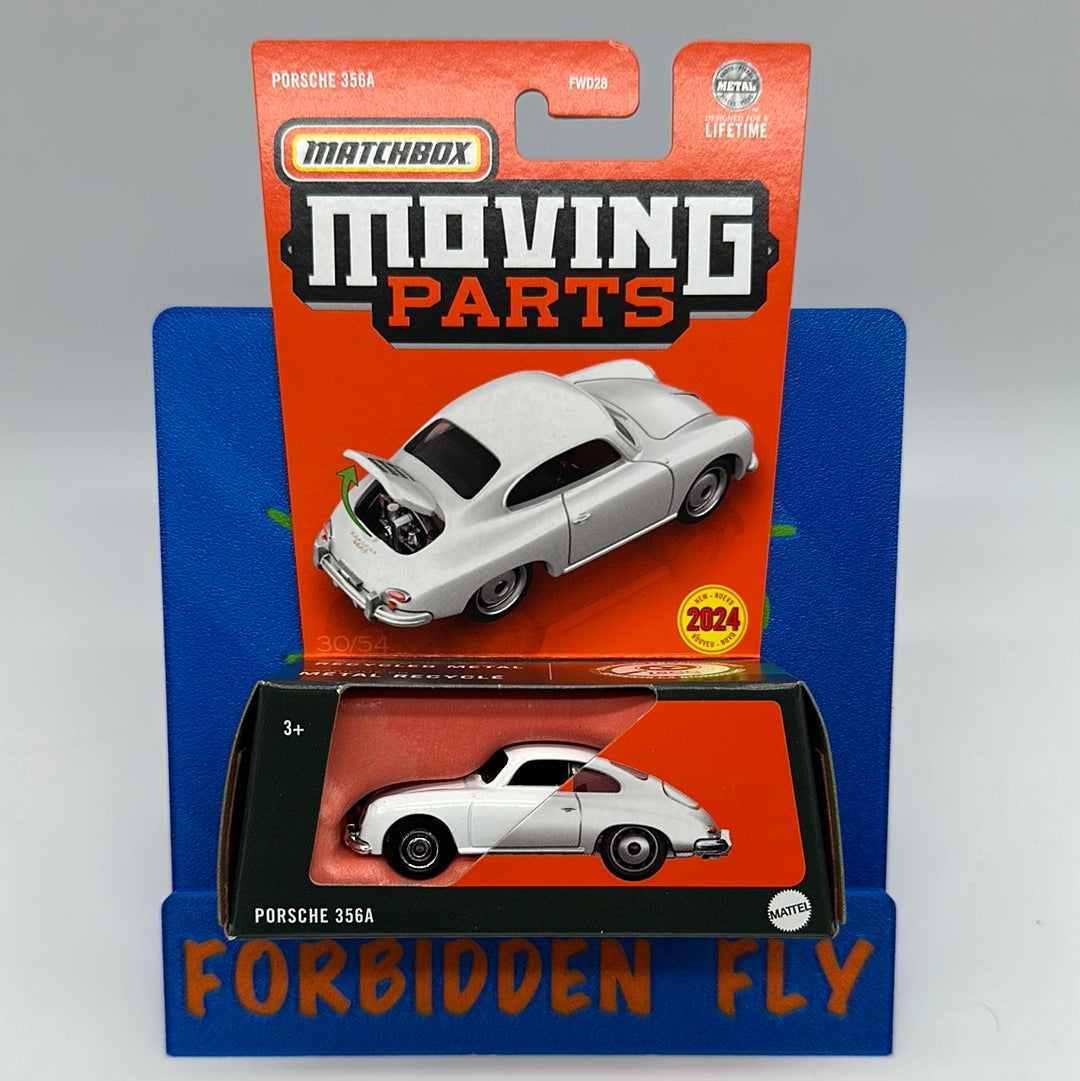 Matchbox Moving Parts Series - White Porsche 356A