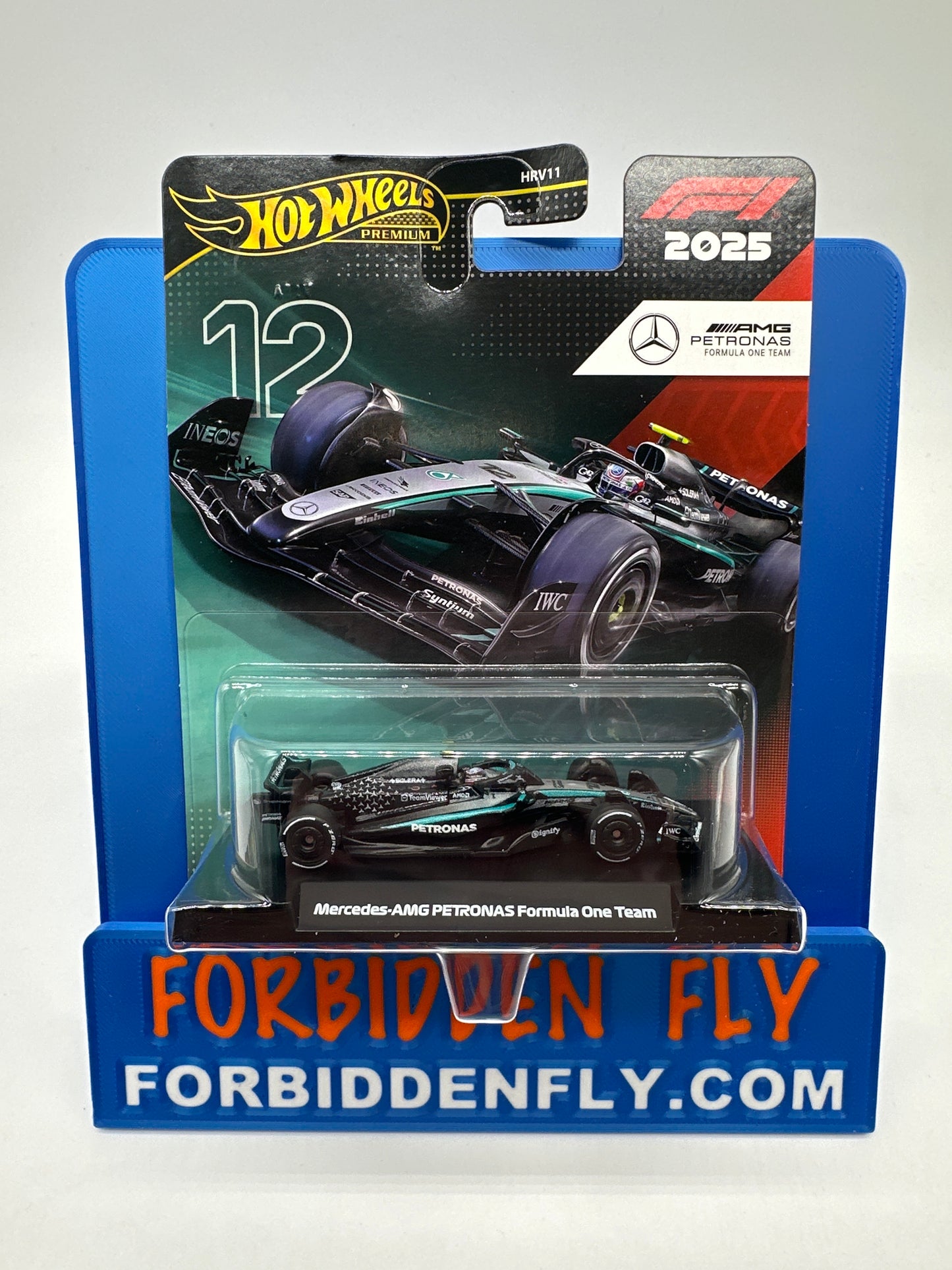 Hot Wheels 2025 Formula 1 Premium Series - AMG Petronas Racing Formula One Team #12 - George Russell