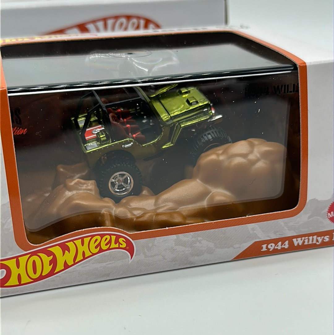 Hot Wheels RLC Red Line Club - 2021 Release - 1944 Willy’s Jeep - Green