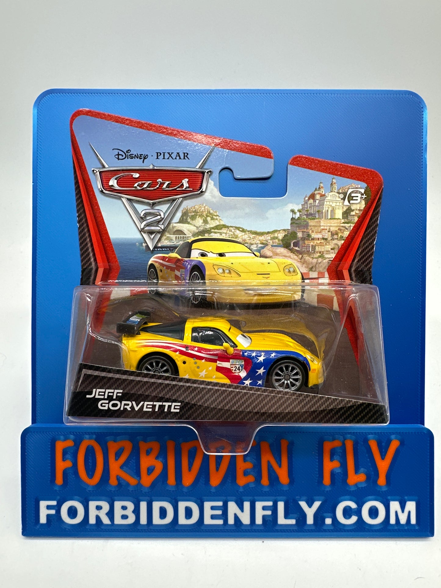 Disney Pixar Cars Movie - Cars 2 Movie - (Short Card) Jeff Gorvette