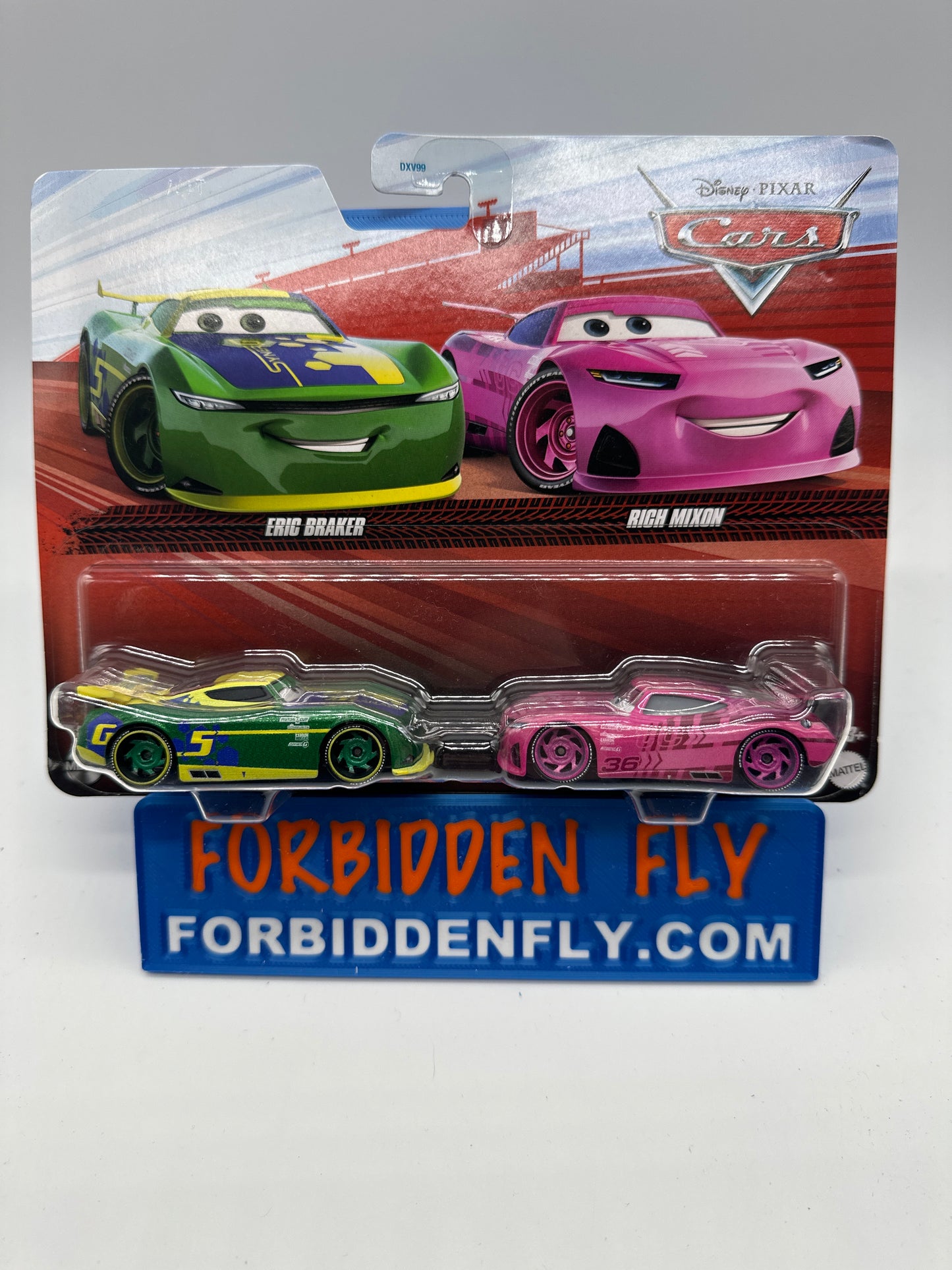 Disney Pixar Cars Movie - Two Pack Eric Braker & Rich Mixon Next Gen Racers