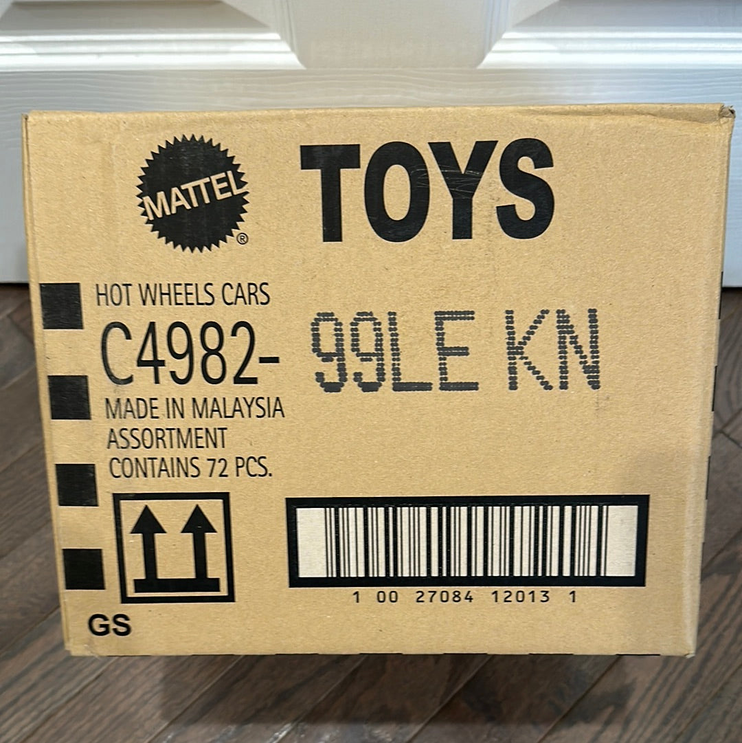 Hot Wheels - Factory Sealed International Cards Mainline Case of 72 - 2024 F Case