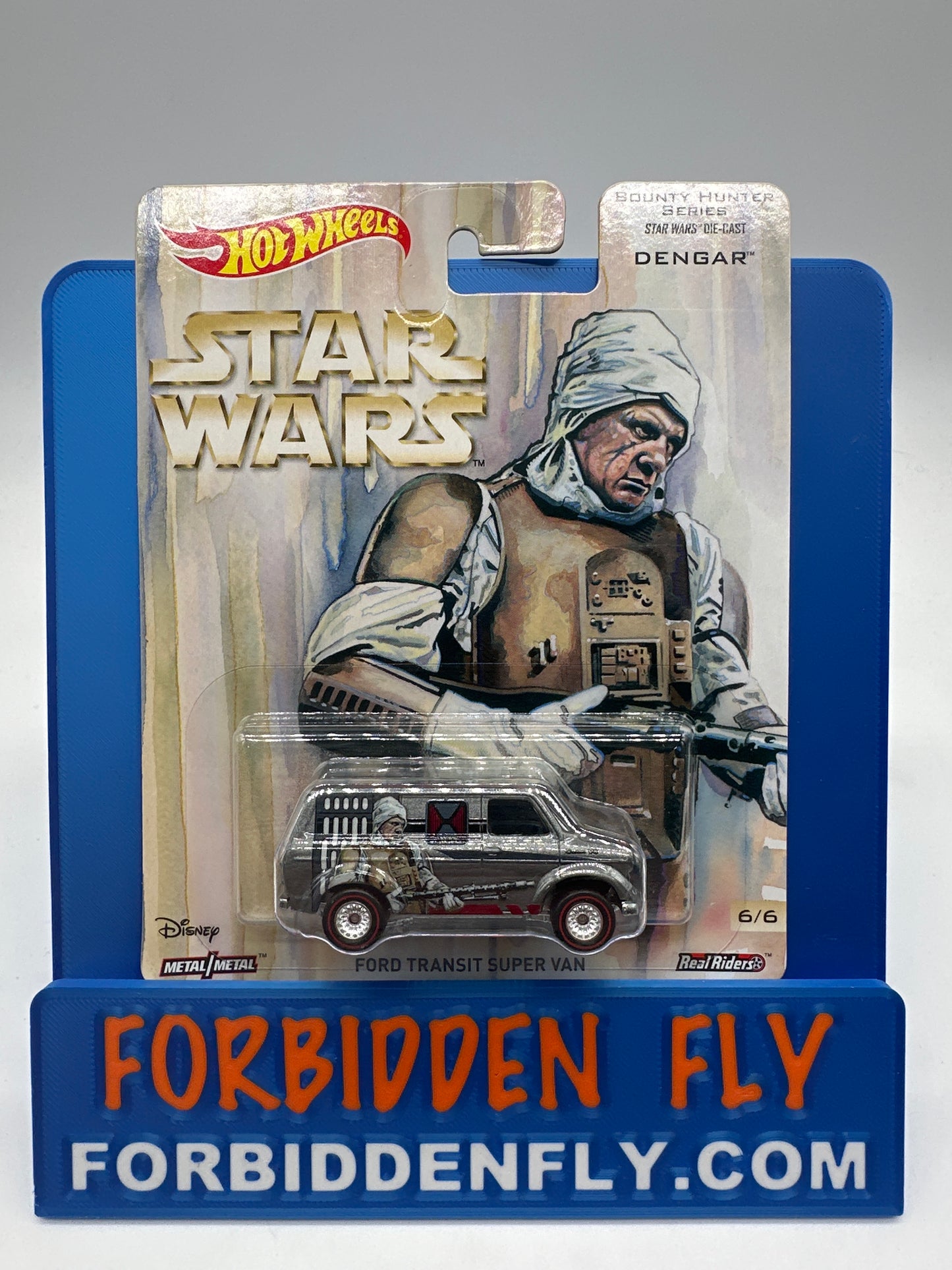 Hot Wheels Premium - Pop Culture Star Wars Bounty Hunter Series - Set of 6
