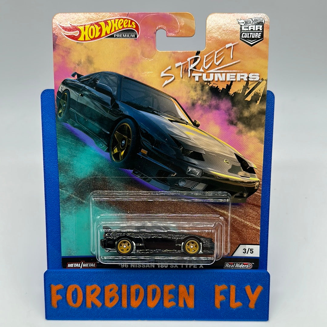Hot Wheels Car Culture Premium - Street Tuners Series - #3/5 - ‘96 Nissan 180 SX Type X