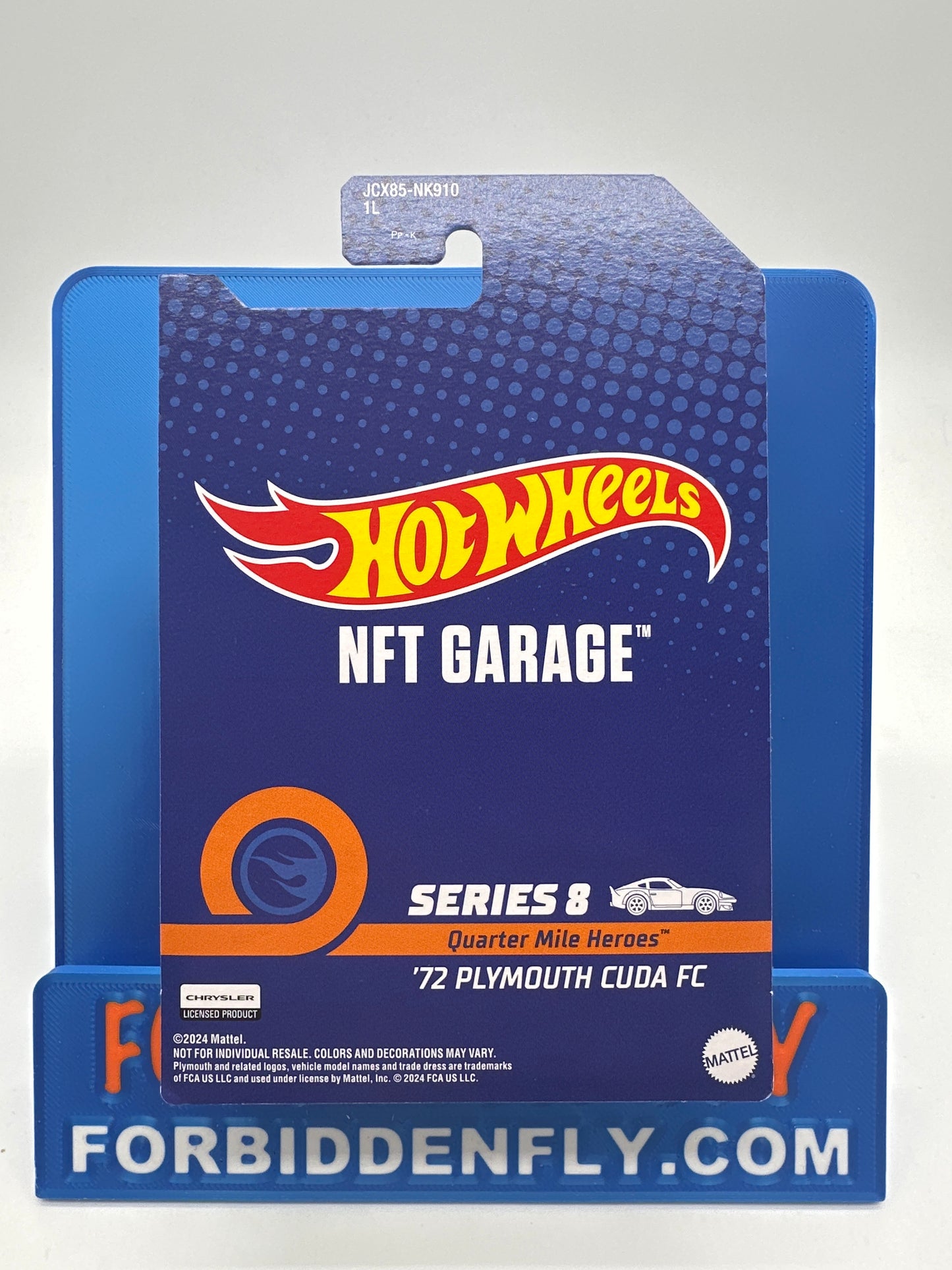 Hot Wheels NFT Series 8 - Quarter Mile Heroes - ‘72 Plymouth Cuda FC