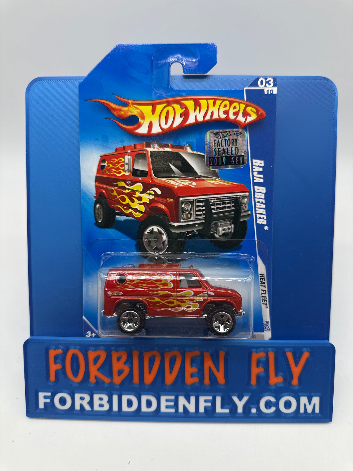 Hot Wheels Mainline - 2009 Factory Stickered - Heat Fleet Series - Baja Breaker - Lot Of 3