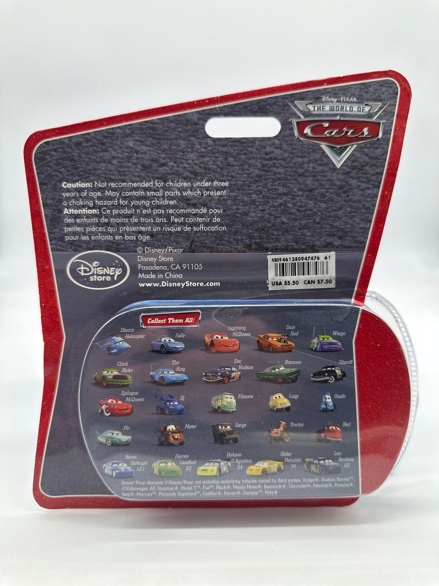 Disney Pixar Cars Movie - Disney Store 1:43 Exclusive - Dirkson D’ Agostino - Trunk Fresh #34