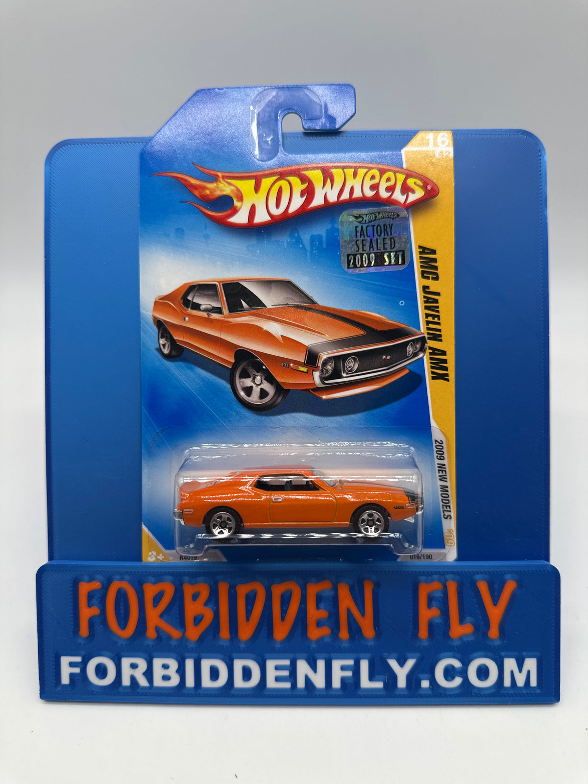 Hot Wheels Mainline - 2009 Factory Stickered - 2009 New Models Series - AMC Javelin AMX - Lot Of 3