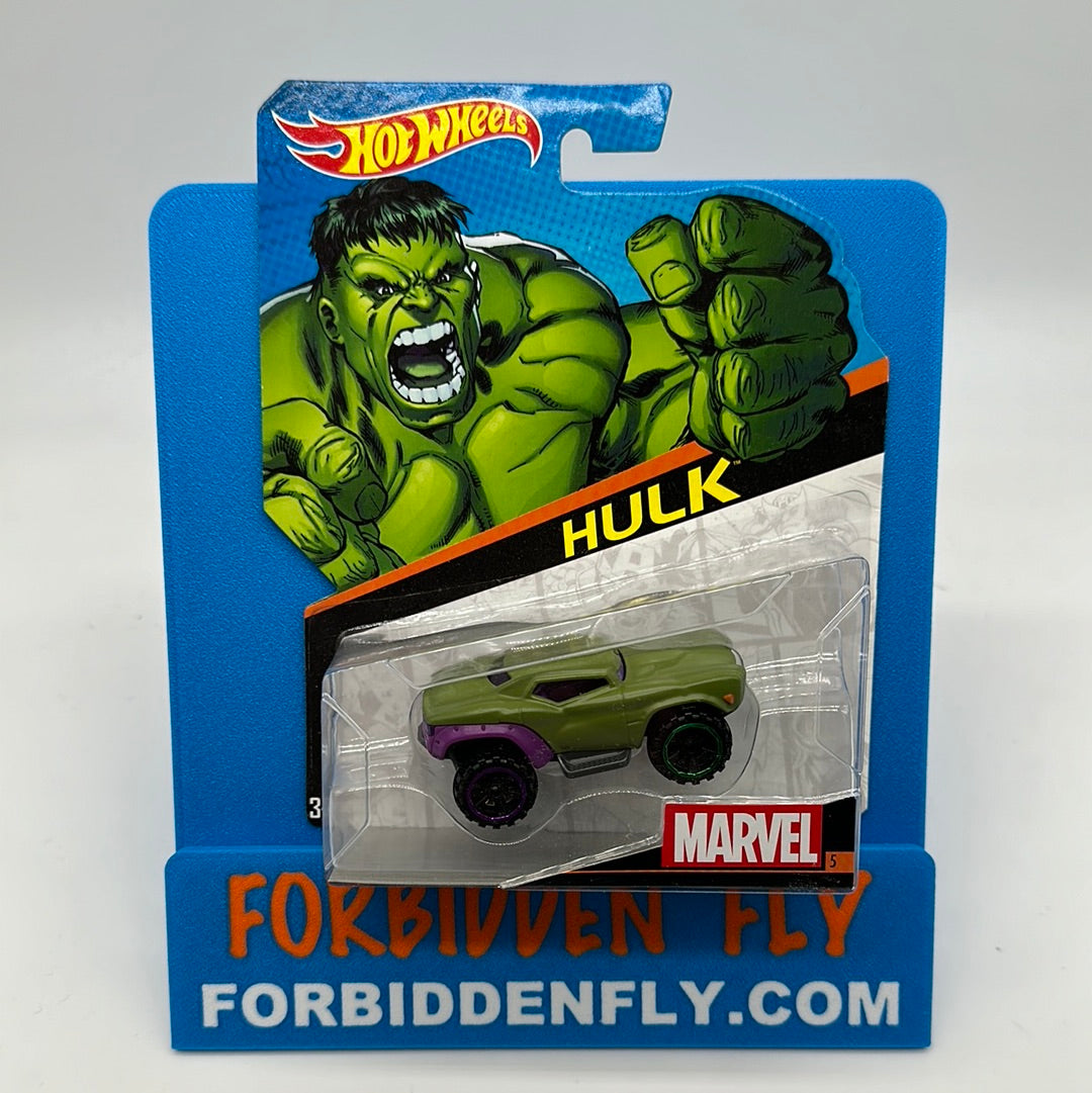 Hot Wheels Character Cars - 2014 Marvel Series - Set Of 5 (#1-#5)