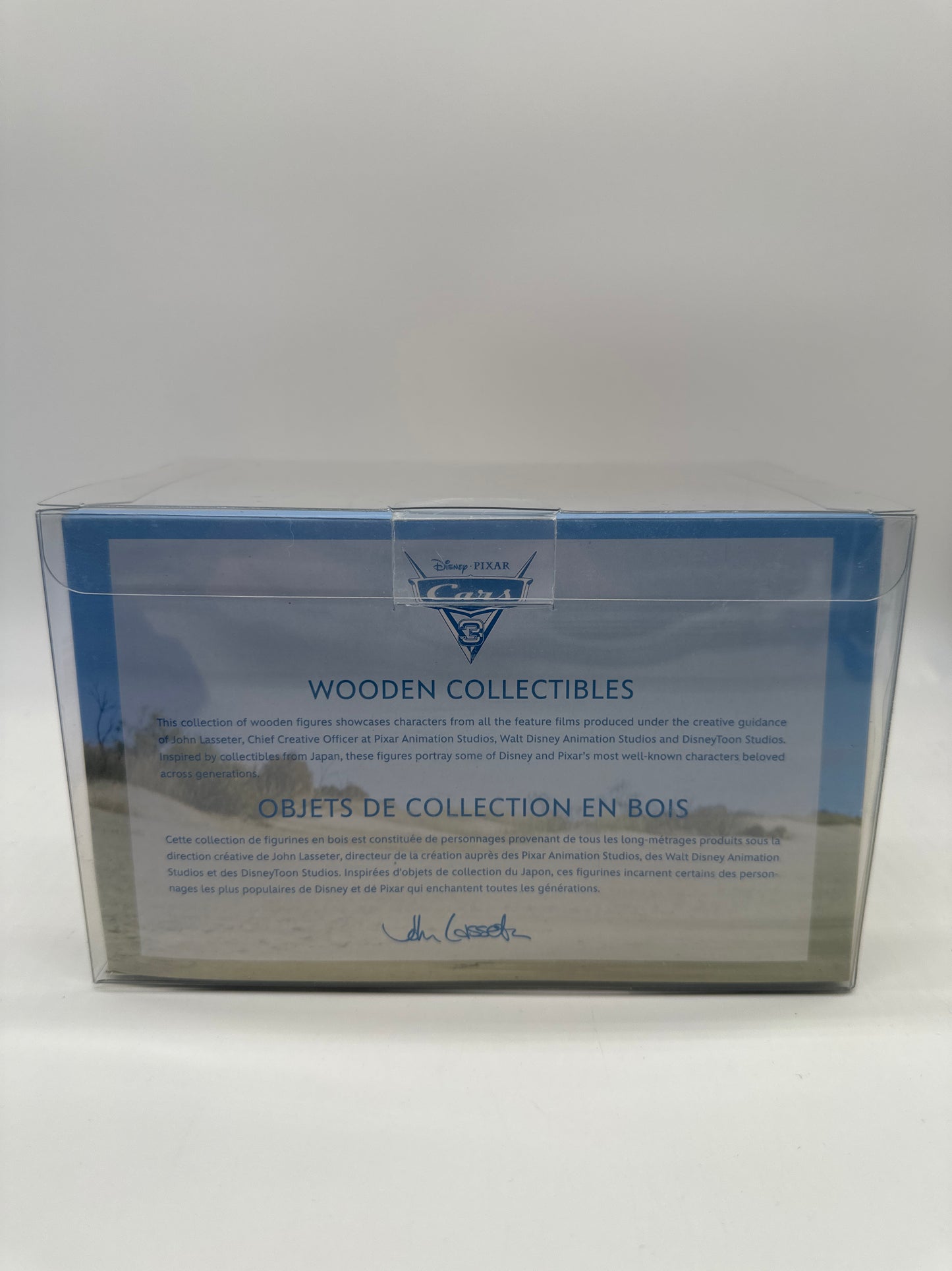 Disney Pixar Cars Movie - Wooden Collectibles - Disney Store Exclusive - Lightning McQueen & Cruz Ramirez