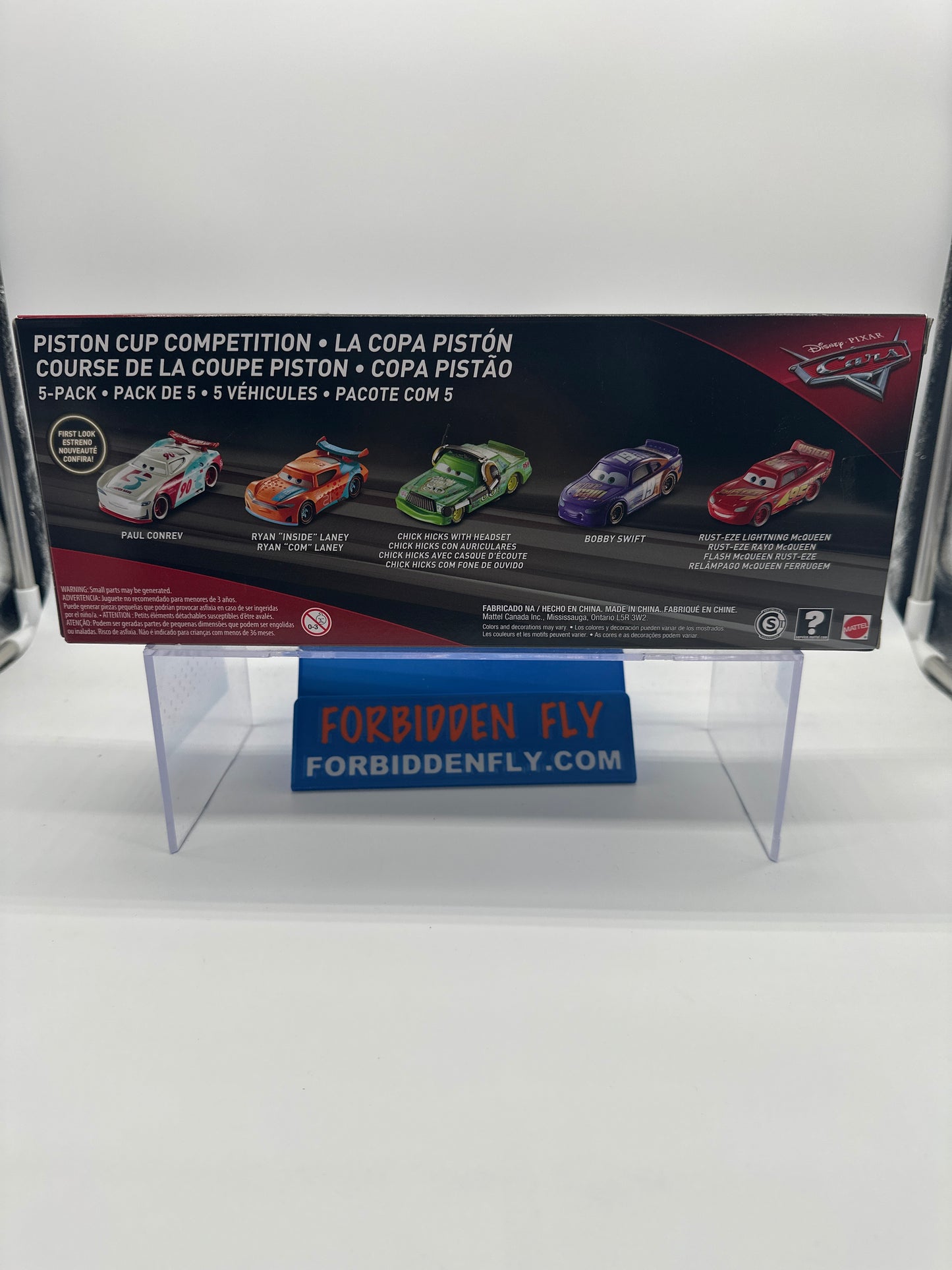 Disney Pixar Cars Movie - Piston Cup Competition 5 Car Pack Set