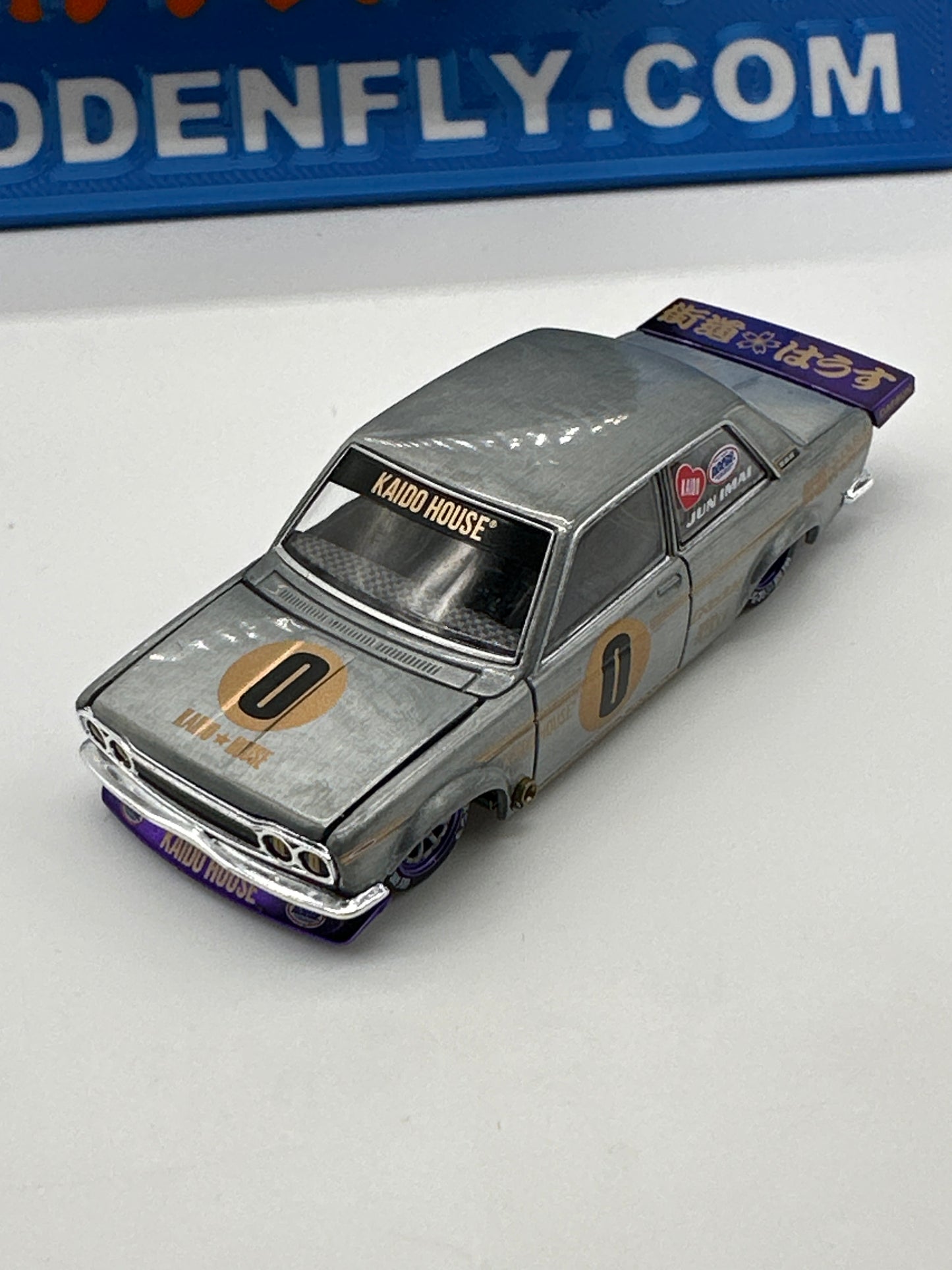 Kaido House (x MiniGT) - Raw Chase #138 - Datsun 510 Pro Street Anniversary Edition
