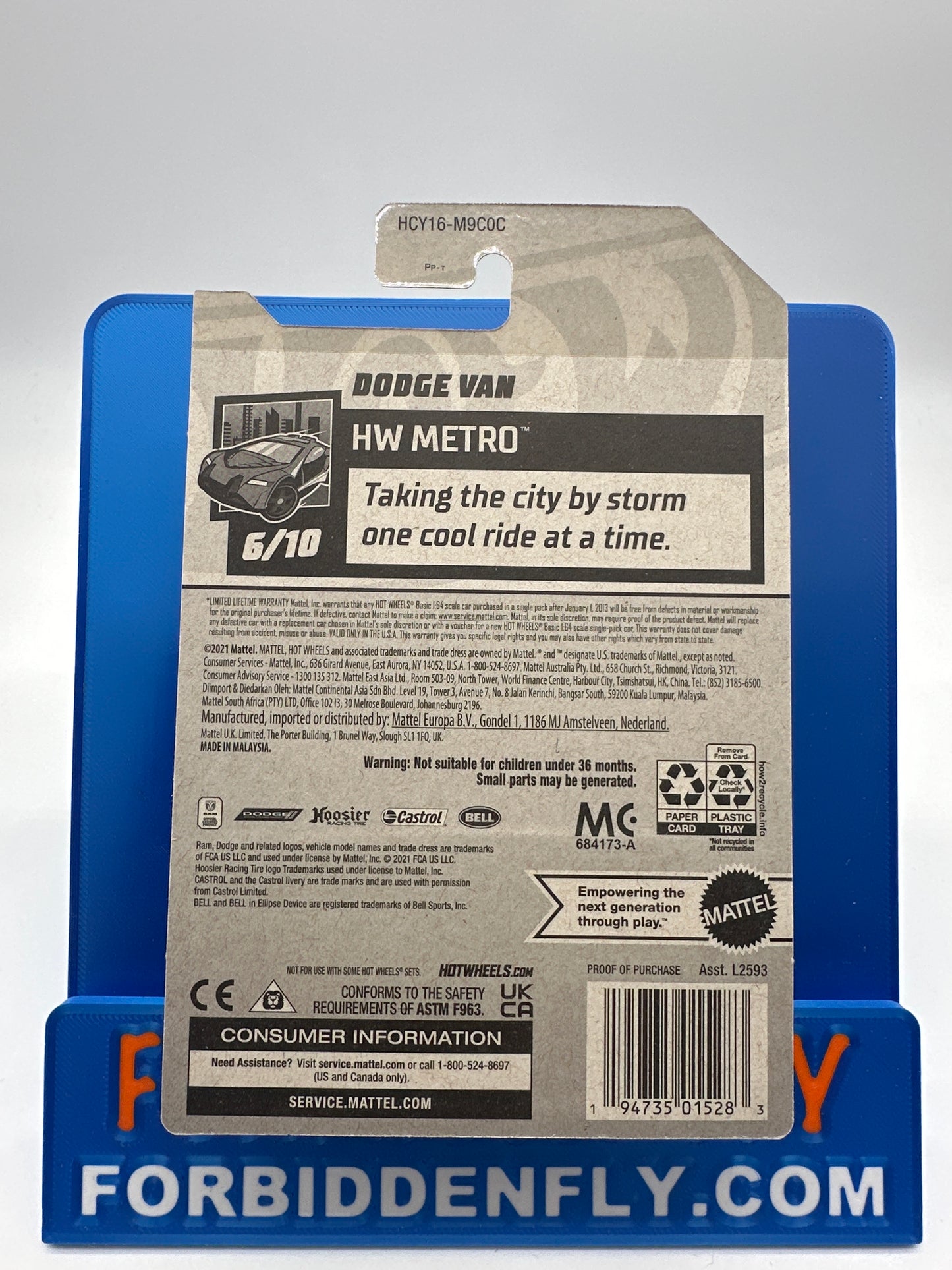 Hot Wheels 2022 C Case Super Treasure Hunt - Dodge Van - Factory Stickered