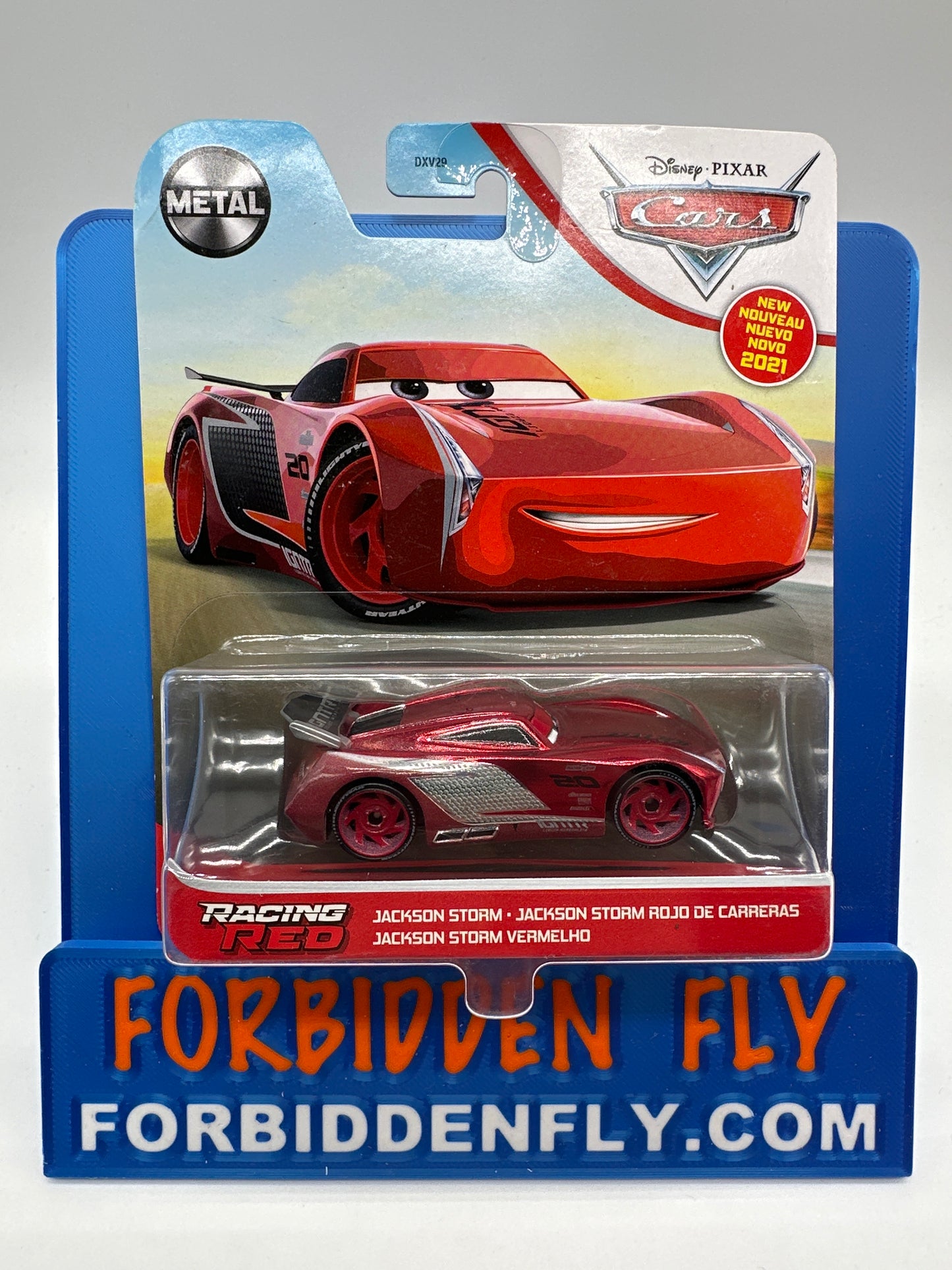 Disney Pixar Cars Movie - Racing Red Jackson Storm