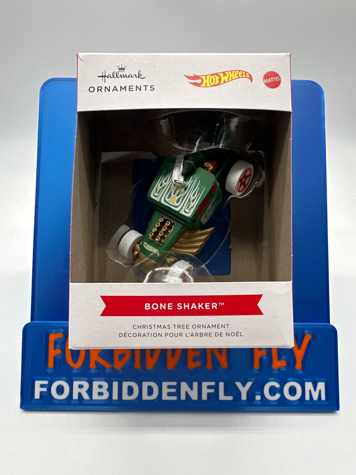 Hallmark 2024 Christmas Ornament - Green Hot Wheels Bone Shaker