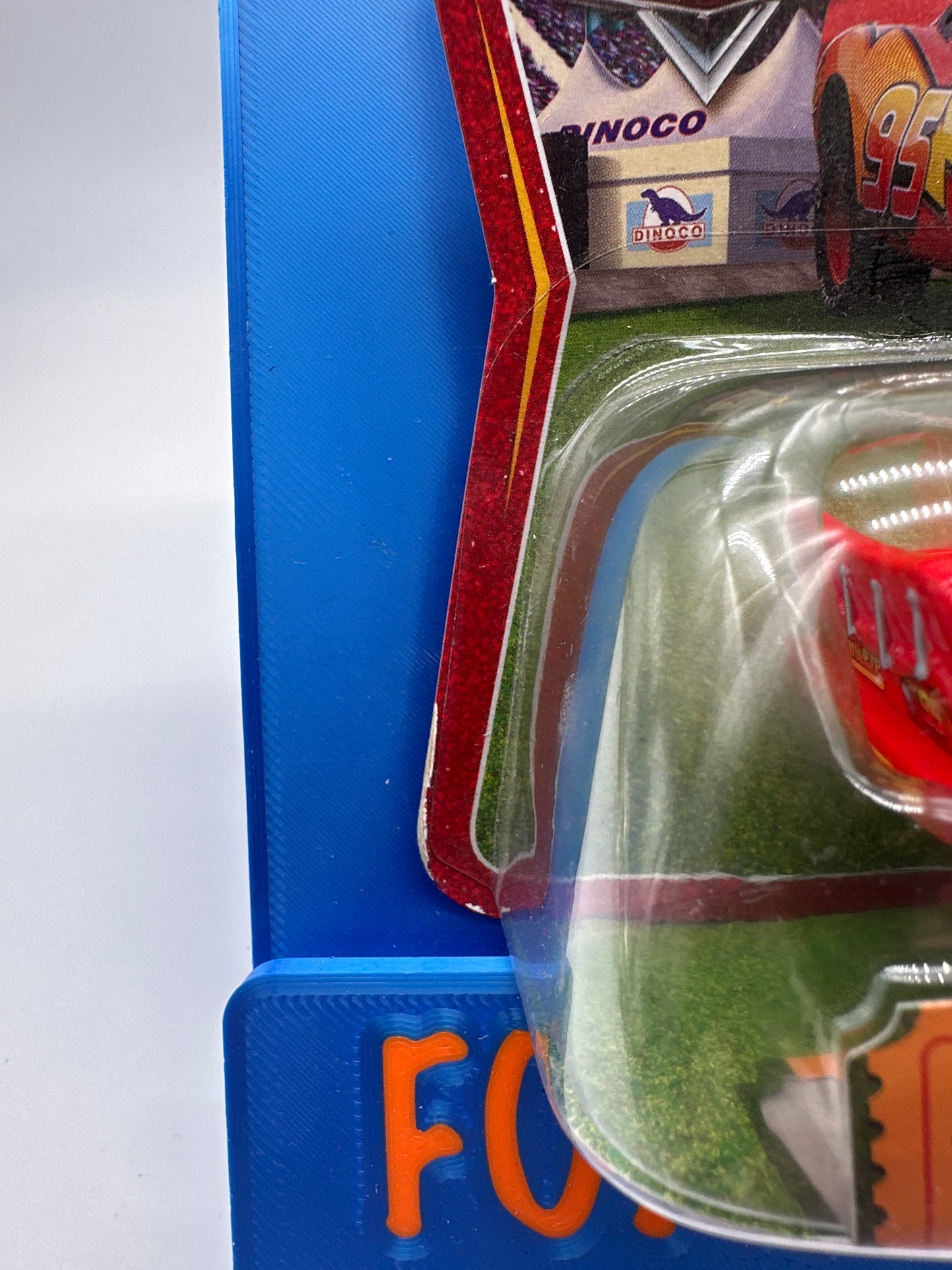 Disney Pixar Cars Movie - World Of Cars Short Card - Lightning McQueen - Lenticular Eye Changer
