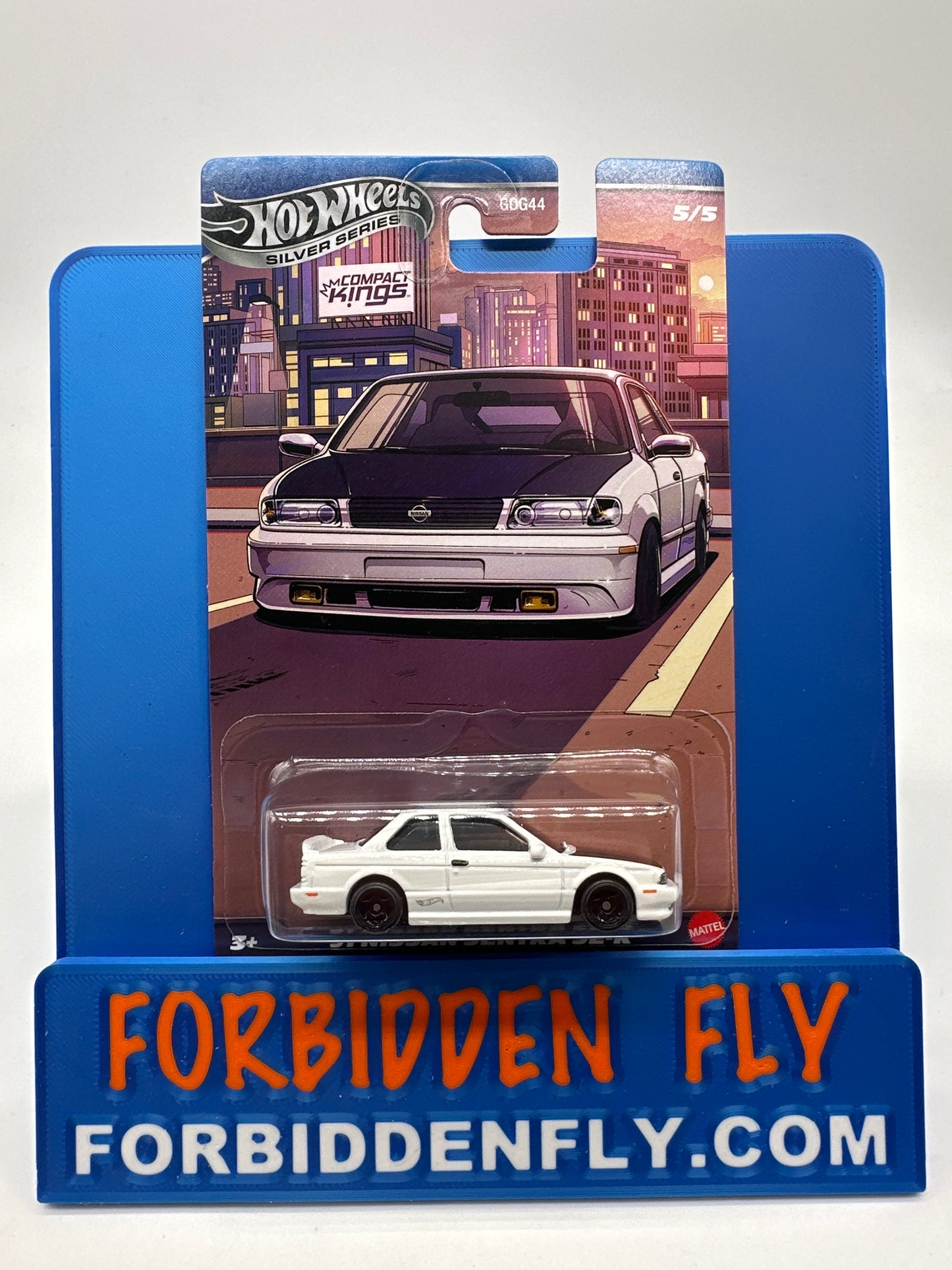 Hot Wheels 2025 Silver Series - Wal Mart Exclusive - Compact Kings Series - #5/5 ‘91 Nissan Sentra SE-R