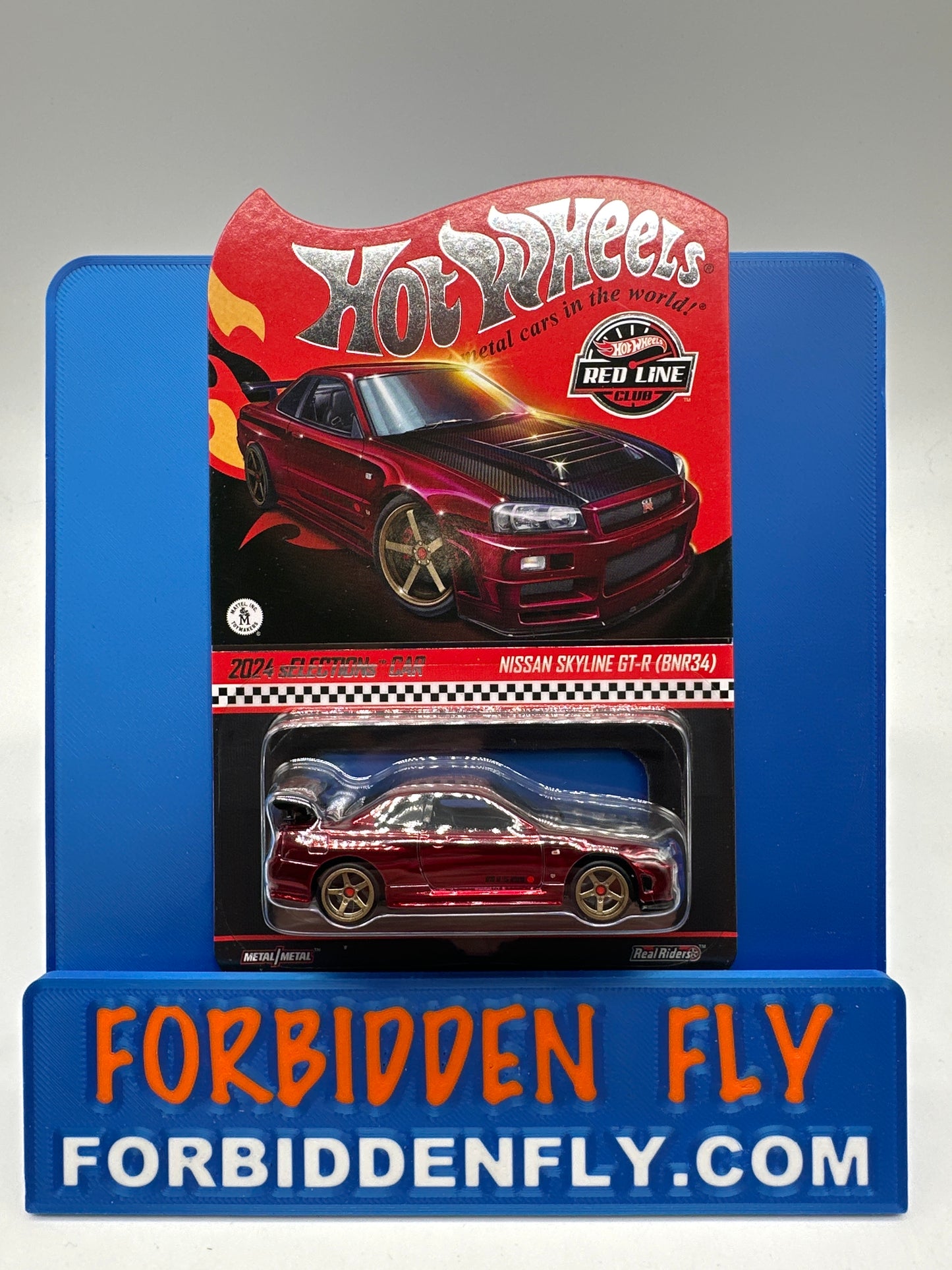 Hot Wheels RLC Red Line Club - 2024 Selections Release - Nissan Skyline GT-R (BNR34)