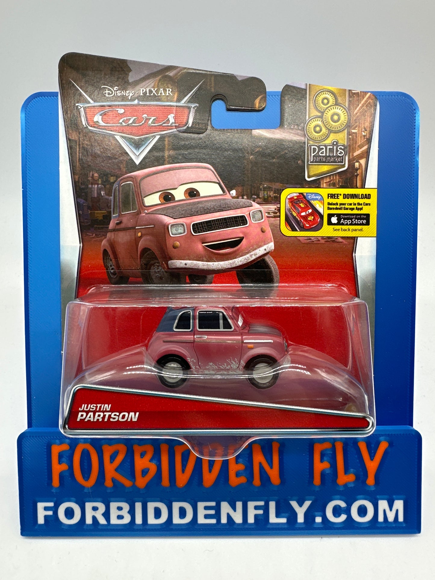 Disney Pixar Cars Movie - Paris Parts Market Series - Justin Partson