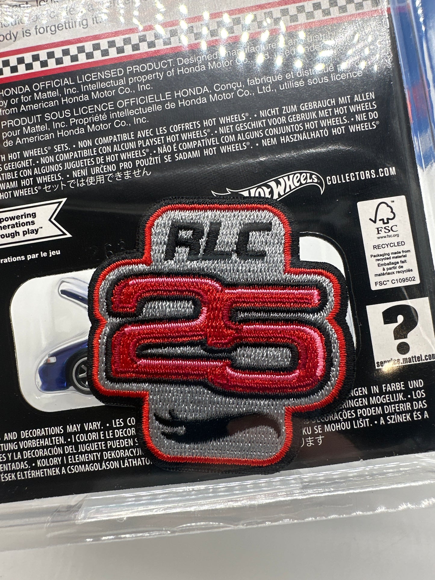 Hot Wheels RLC Red Line Club - 2025 Membership Release - 1995 Honda Integra Type-R - Blue