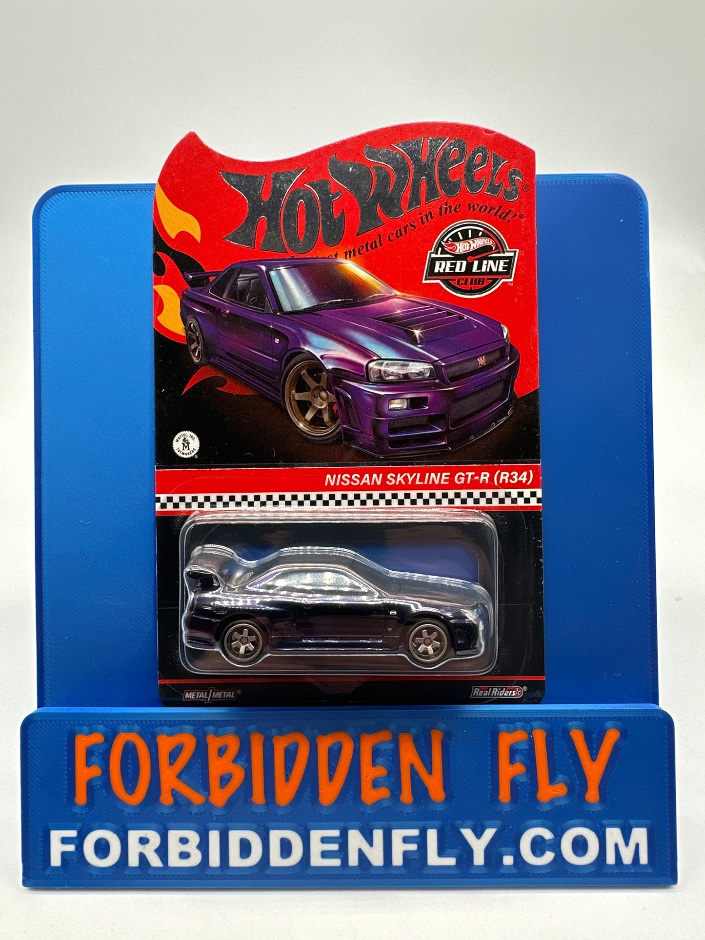 Hot Wheels RLC Red Line Club Release - Chameleon Nissan Skyline GT-R (BNR34)
